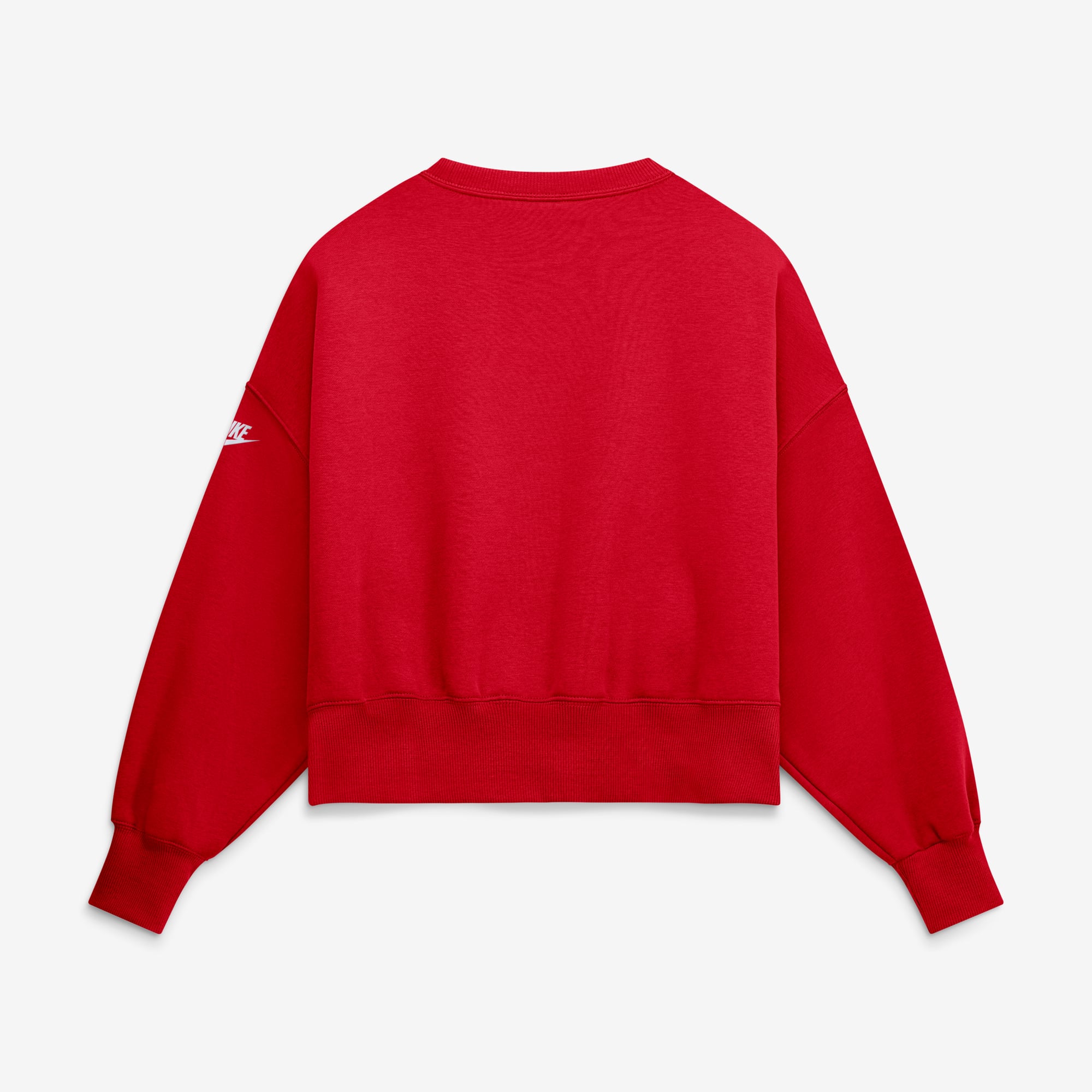 Sweat-shirt oversize en polaire Phoenix des 49ers de San Francisco, couleur écarlate, Nike (femme)