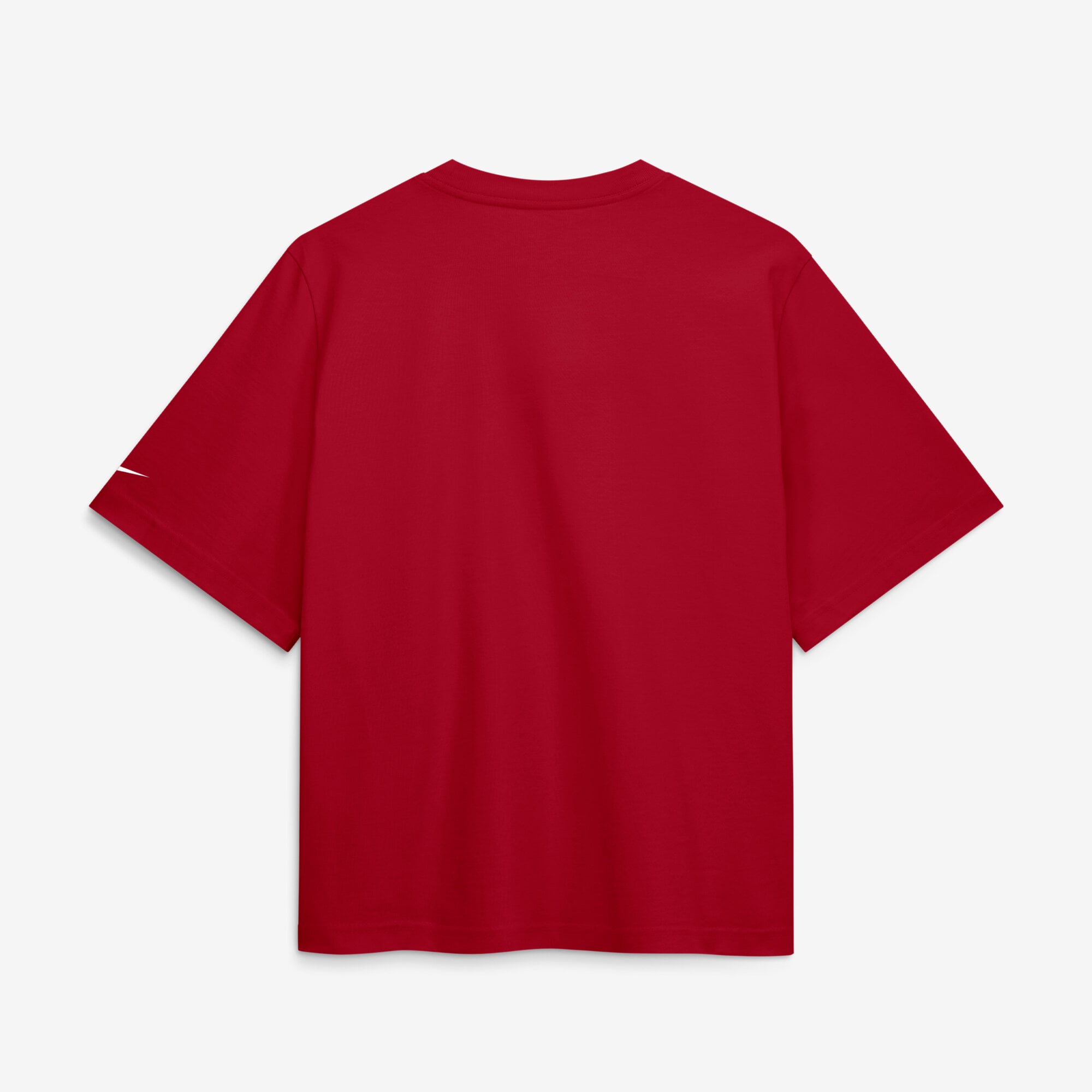 T-shirt ample et carré Nike Scarlet San Francisco 49ers Primetime Premium Essential pour femme