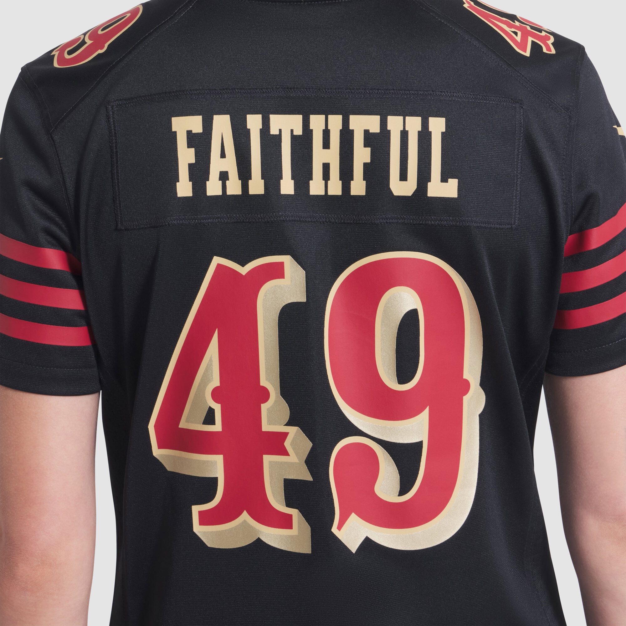 Women's Nike The Faithful Black San Francisco 49ers Rivalries Collection Game Jersey