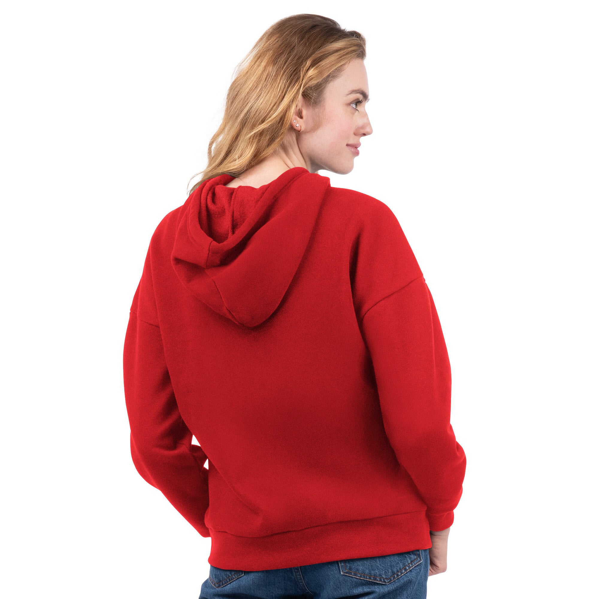 Ensemble sweat à capuche et t-shirt Starter or/écarlate pour femme des 49ers de San Francisco