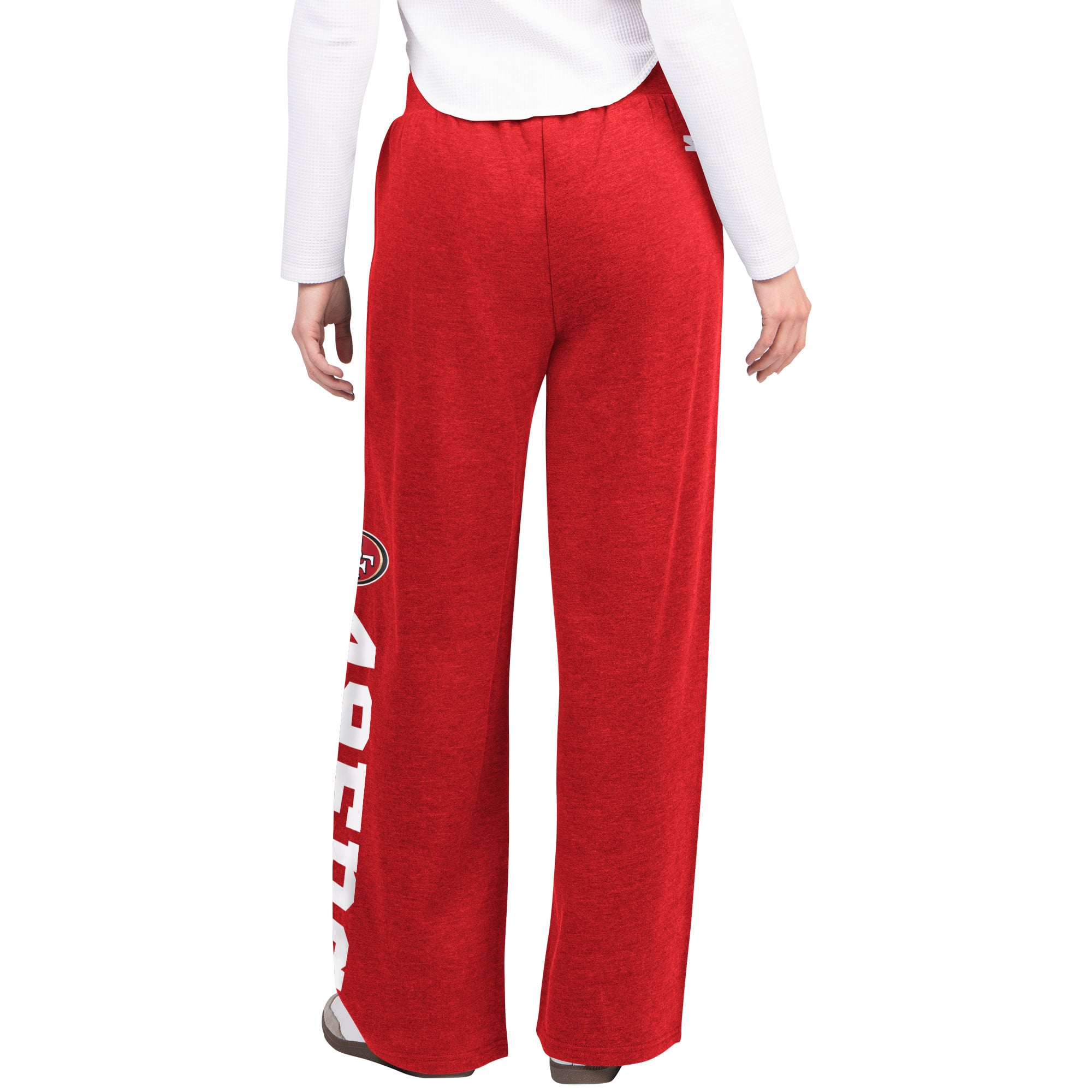 Pantalon de survêtement large Starter Scarlet pour femmes, modèle 49ers San Francisco