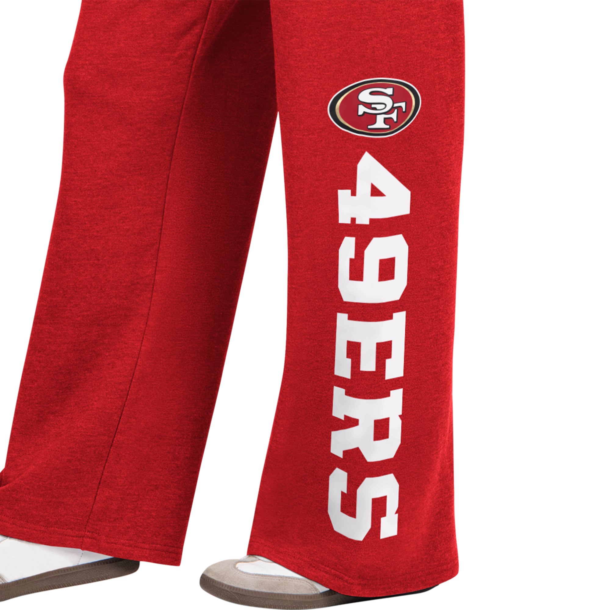Pantalon de survêtement large Starter Scarlet pour femmes, modèle 49ers San Francisco