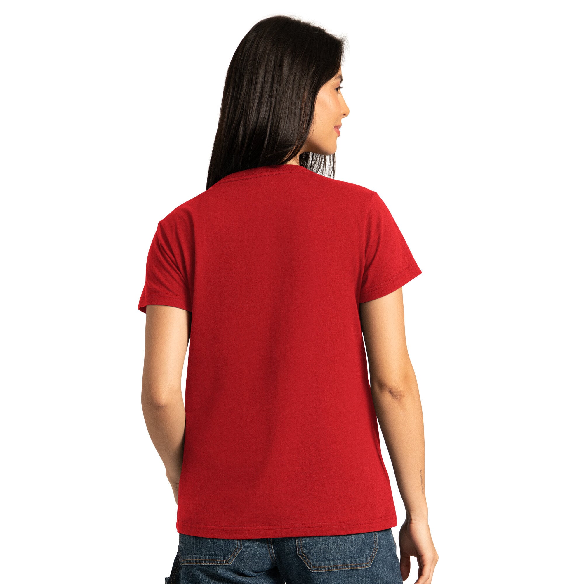 Pack de t-shirts à manches courtes et longues Starter pour femmes, coloris écarlate/cendré, San Francisco 49ers