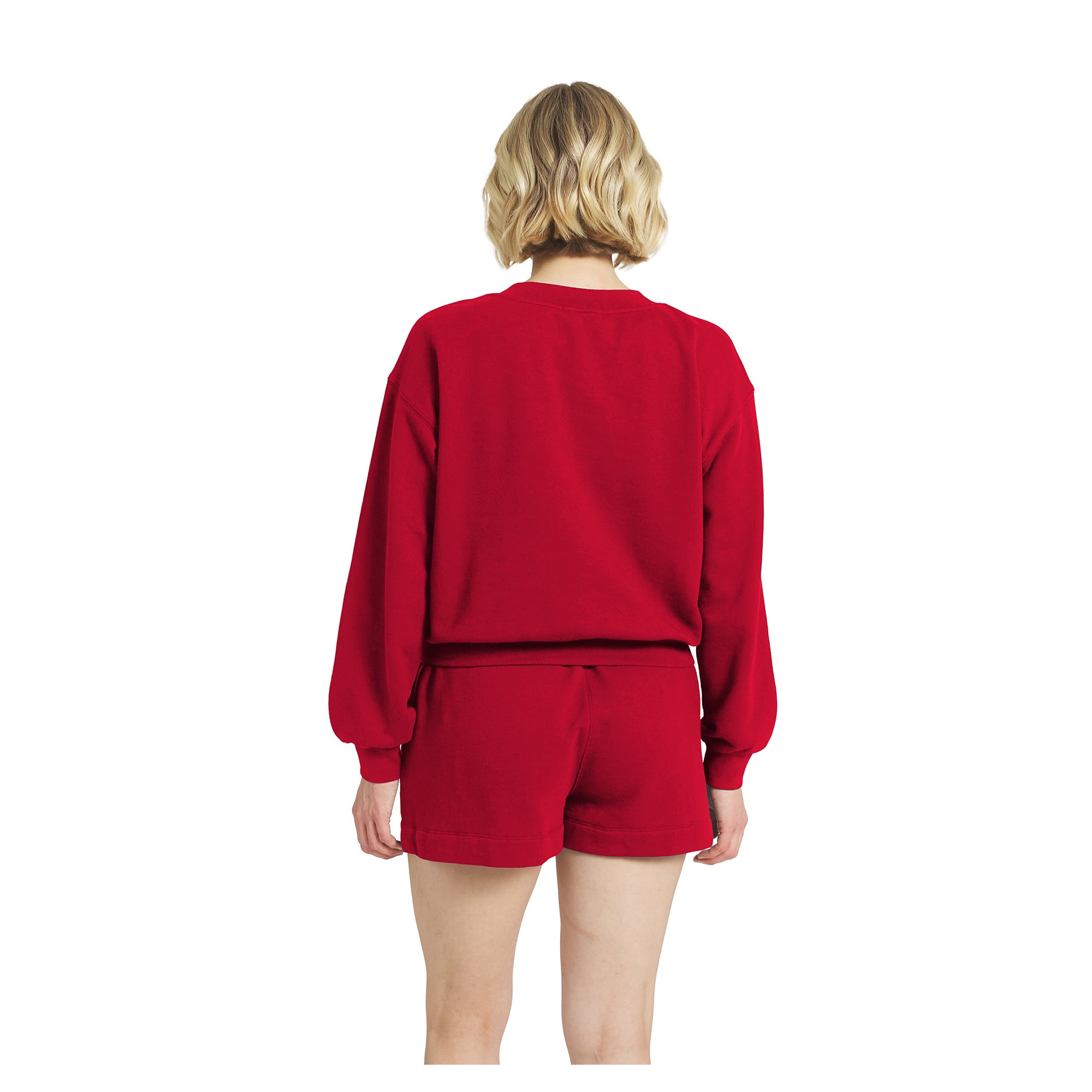 Women's WEAR by Erin Andrews Scarlet San Francisco 49ers Fleece V-Neck Lounge Set