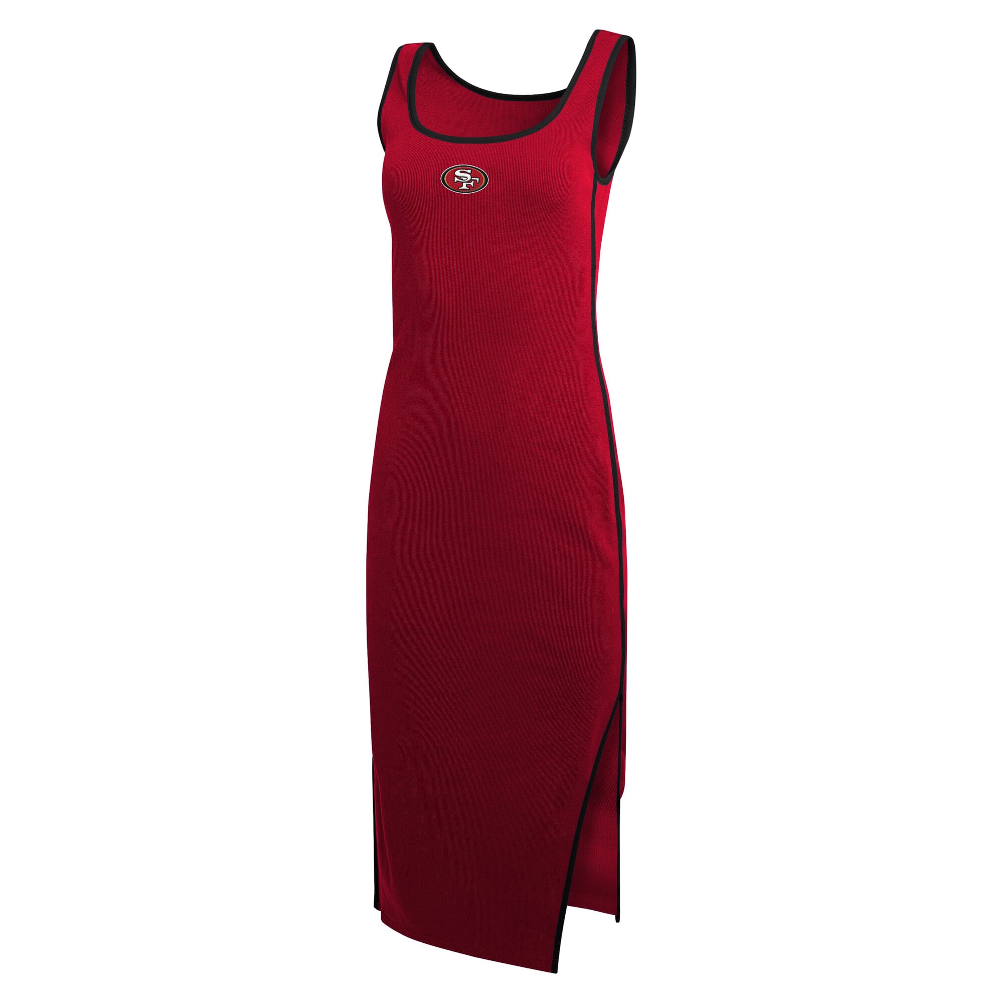Women's WEAR by Erin Andrews  Scarlet San Francisco 49ers Ribbed Tank Dress