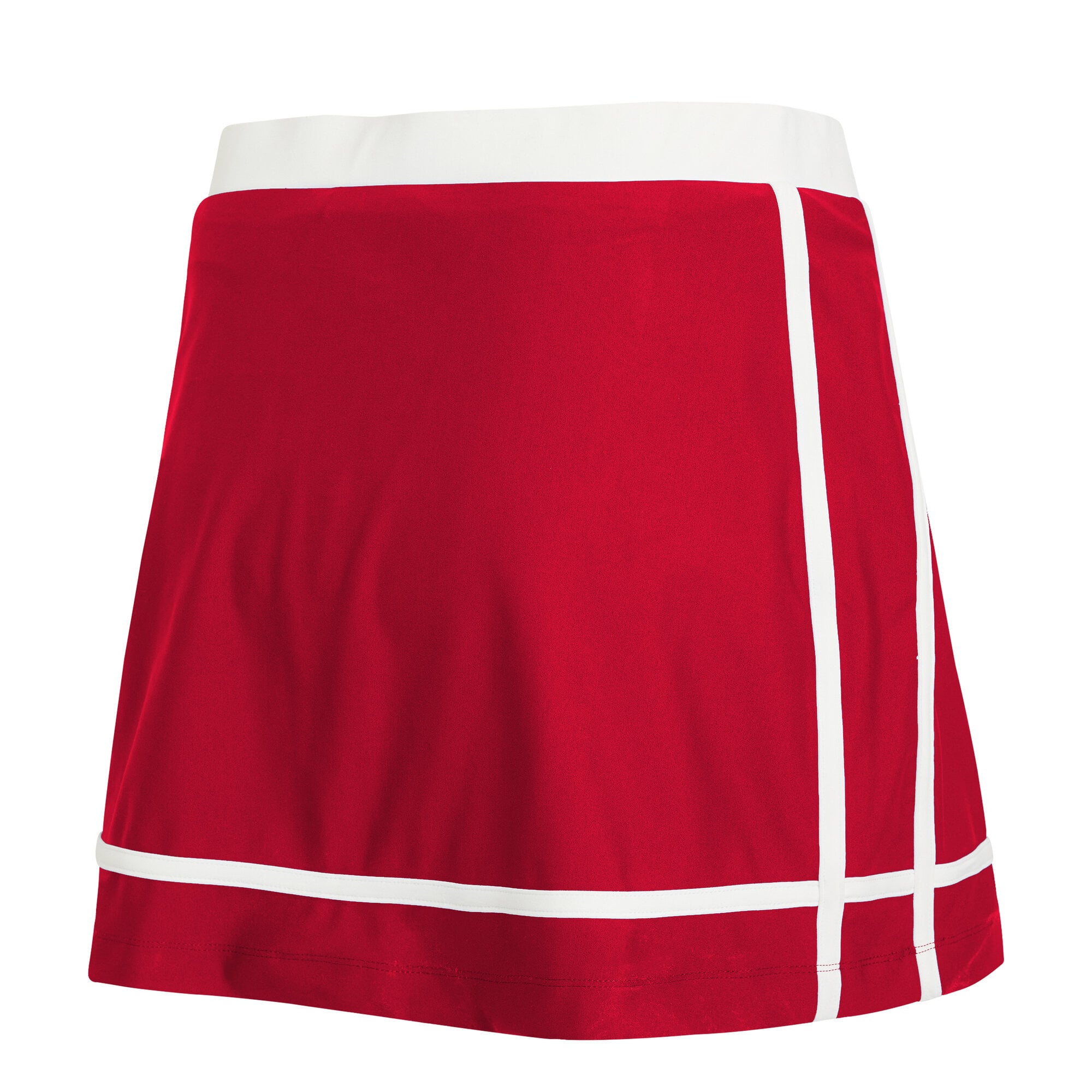Women's WEAR by Erin Andrews Scarlet San Francisco 49ers Stripe Skort
