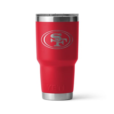 San Francisco 49ers YETI 30oz. Rambler Tumbler