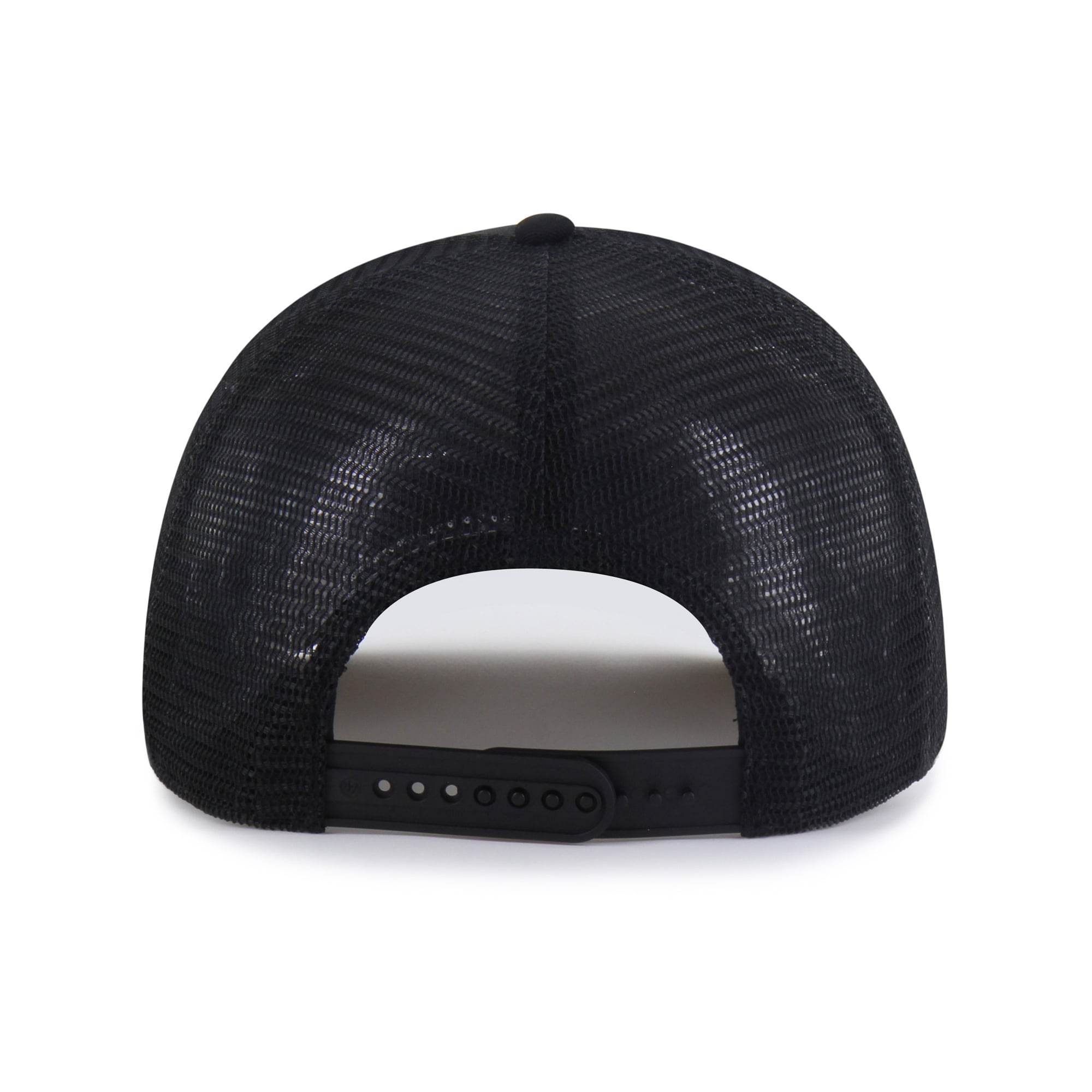 Casquette trucker ajustable noire San Francisco 49ers pour jeunes, modèle '47