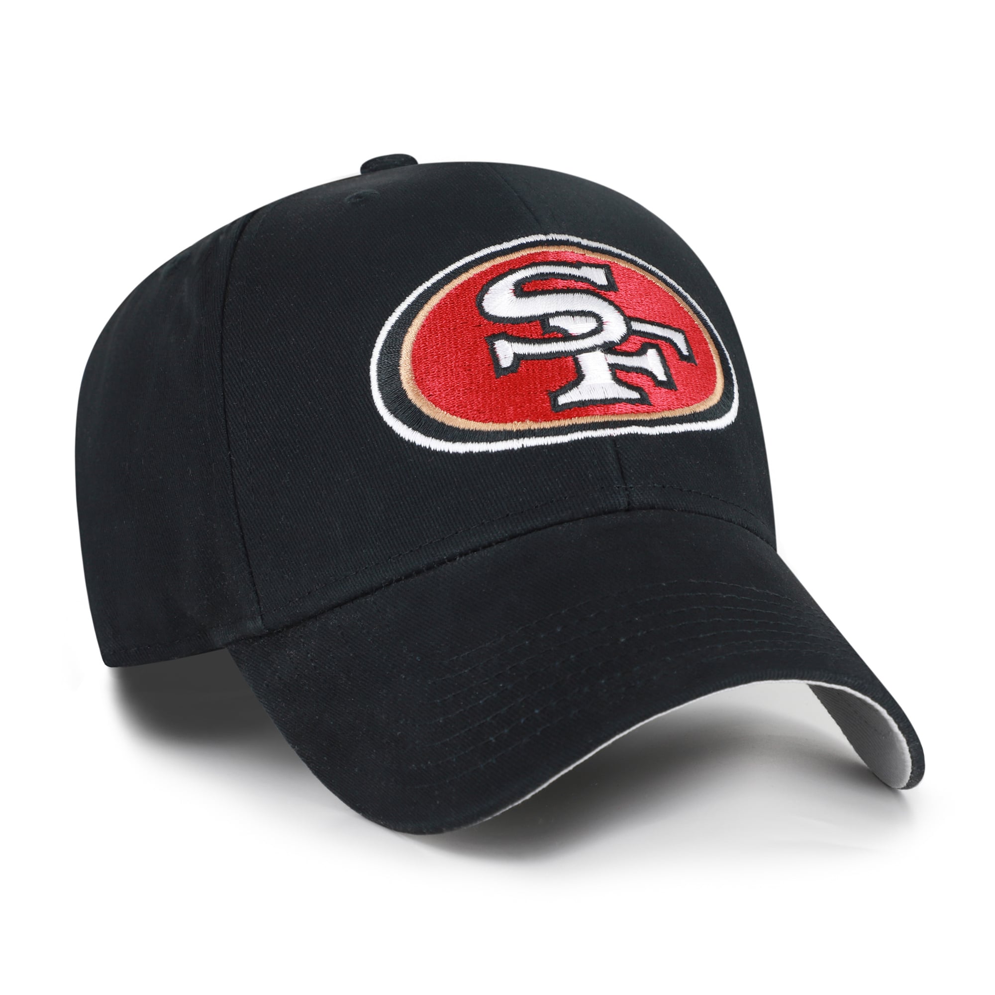 Casquette ajustable noire pour jeunes des 49ers de San Francisco, modèle 47, MVP
