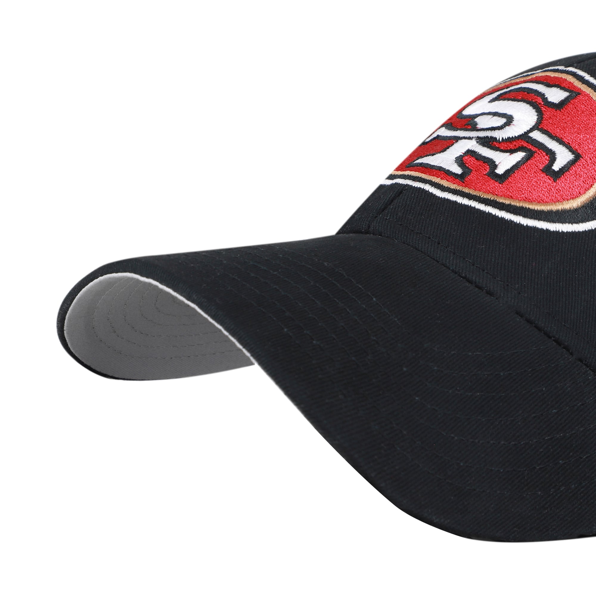 Casquette ajustable noire pour jeunes des 49ers de San Francisco, modèle 47, MVP