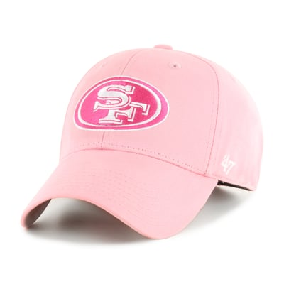 San Francisco 49ers '47 Youth MVP Adjustable Hat - Pink