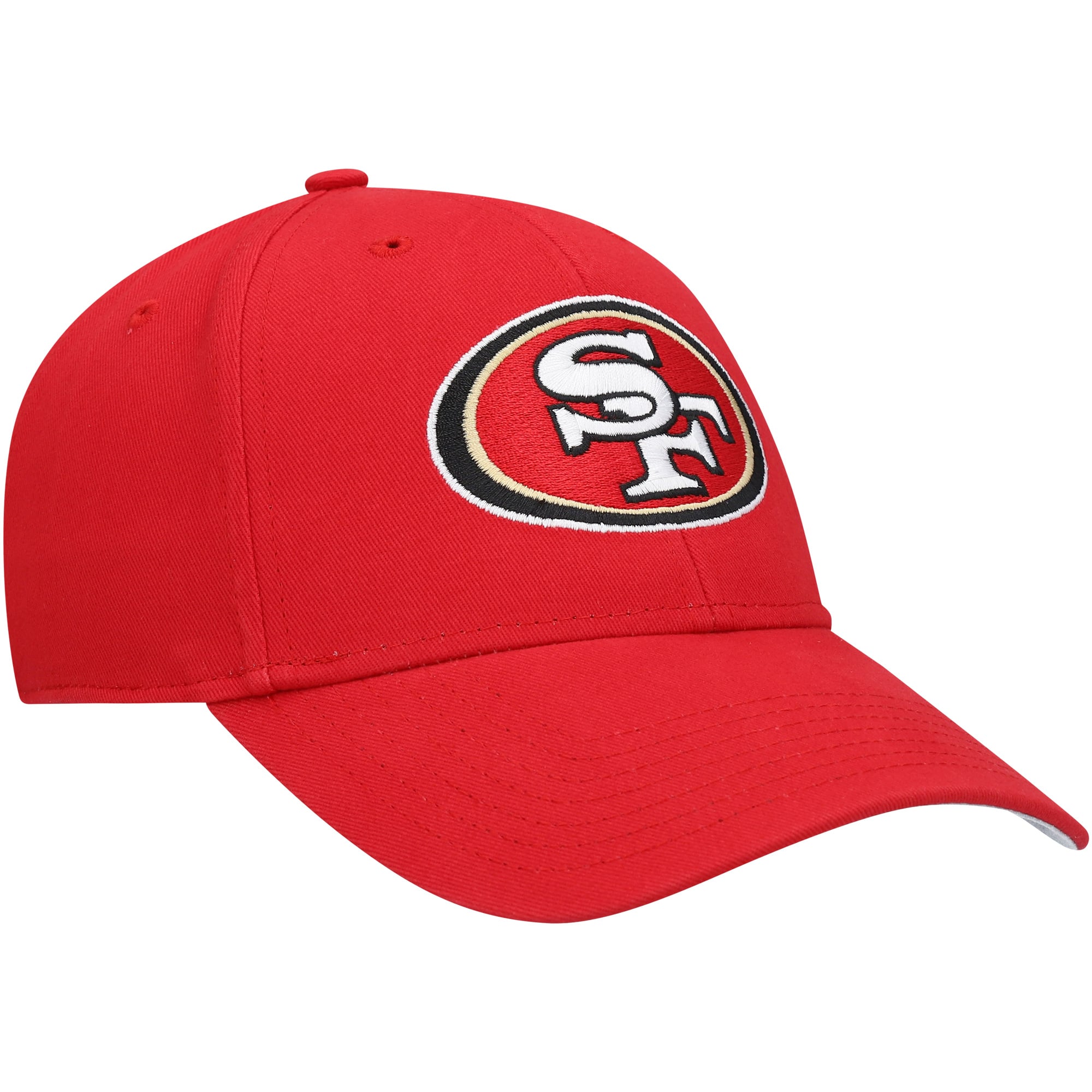 Youth '47 Scarlet San Francisco 49ers Basic MVP Adjustable Hat