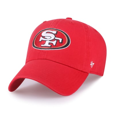 San Francisco 49ers '47 Youth Clean Up Adjustable Hat - Scarlet
