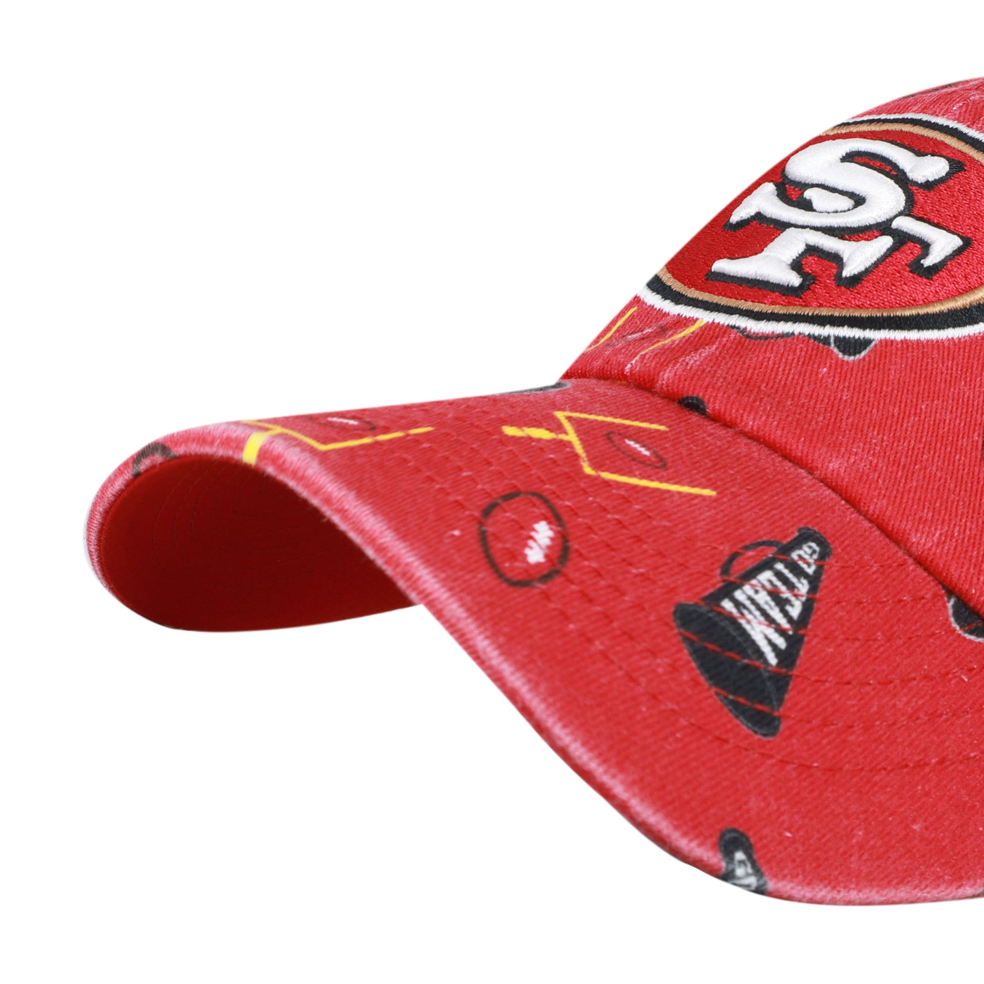 Youth '47 Scarlet San Francisco 49ers Stomping Ground Clean Up Adjustable Hat