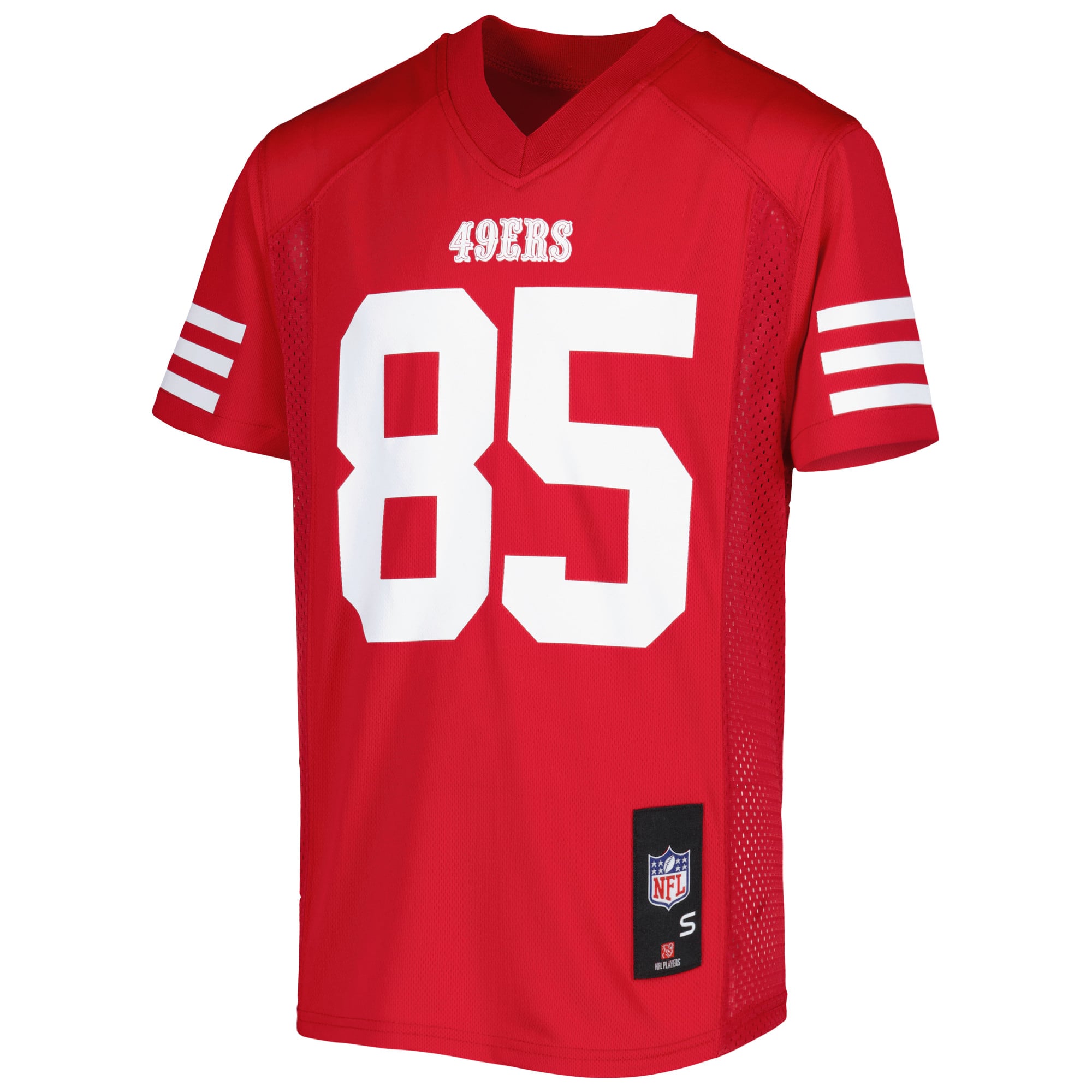 Youth George Kittle Scarlet San Francisco 49ers Replica Jersey