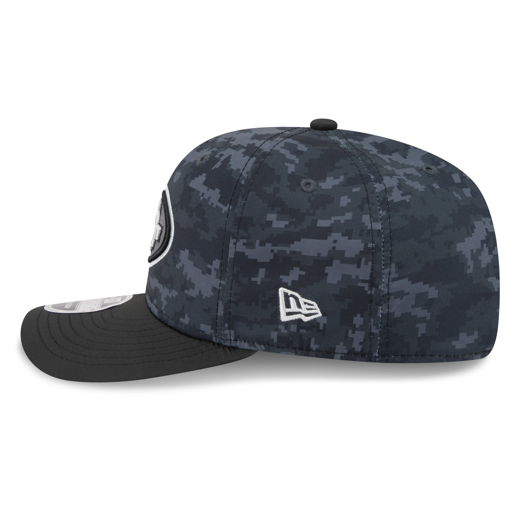 Youth New Era Black San Francisco 49ers 2026 Salute To Service 9SEVENTY Adjustable Hat