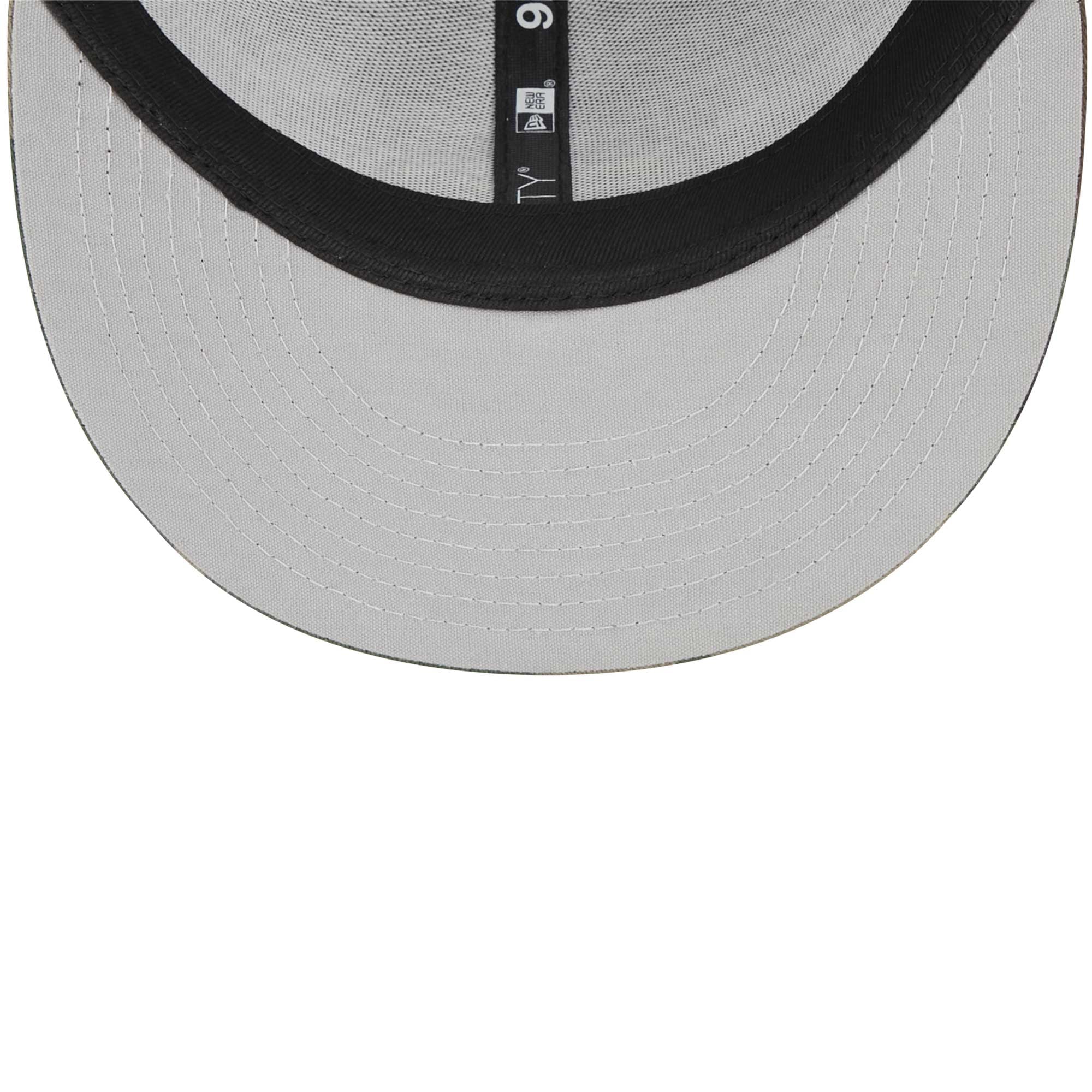 Casquette trucker 9FIFTY à fermeture snapback New Era camouflage San Francisco 49ers pour jeunes