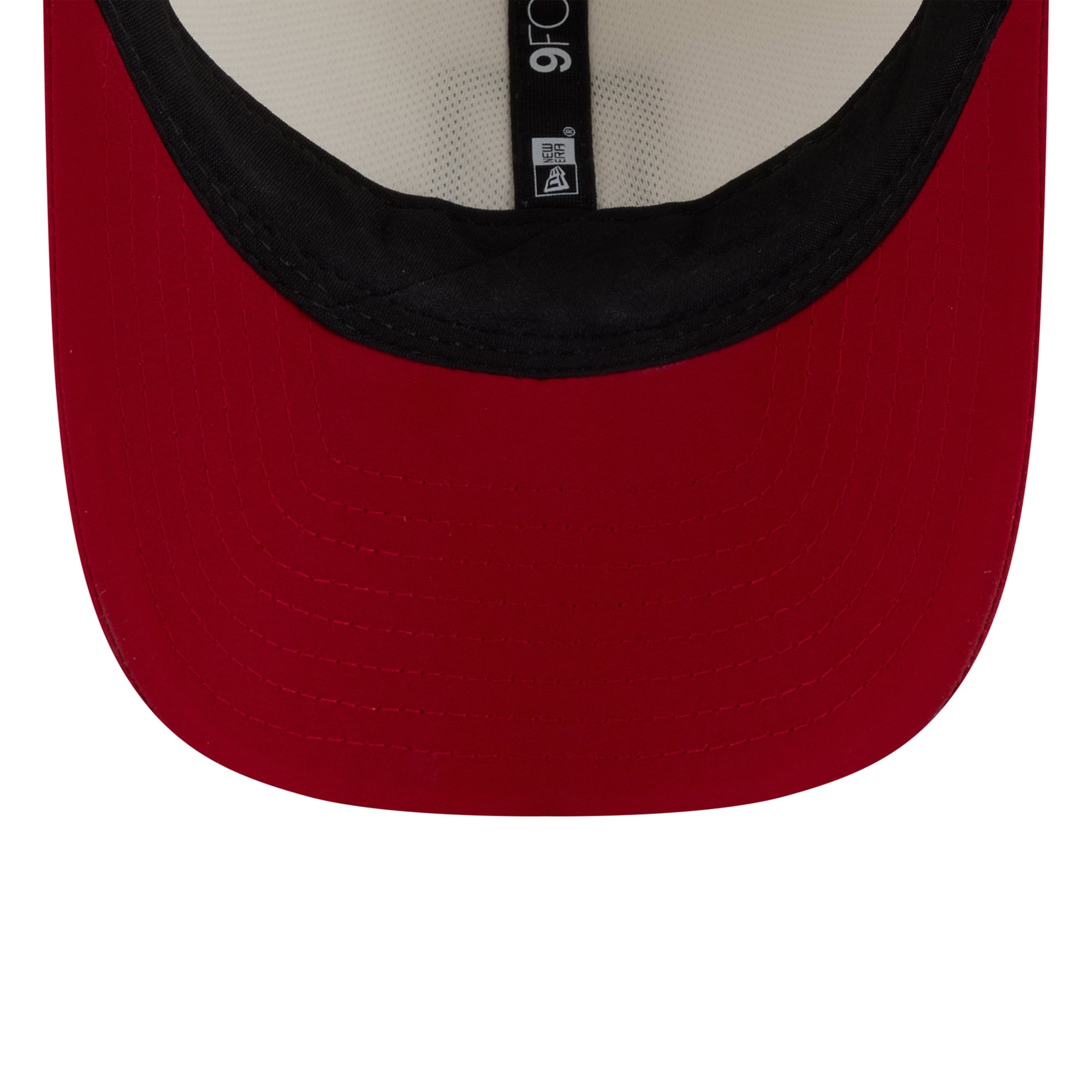 Youth New Era Cream/Scarlet San Francisco 49ers 2026 Training Camp 9FORTY M-Crown Adjustable Hat