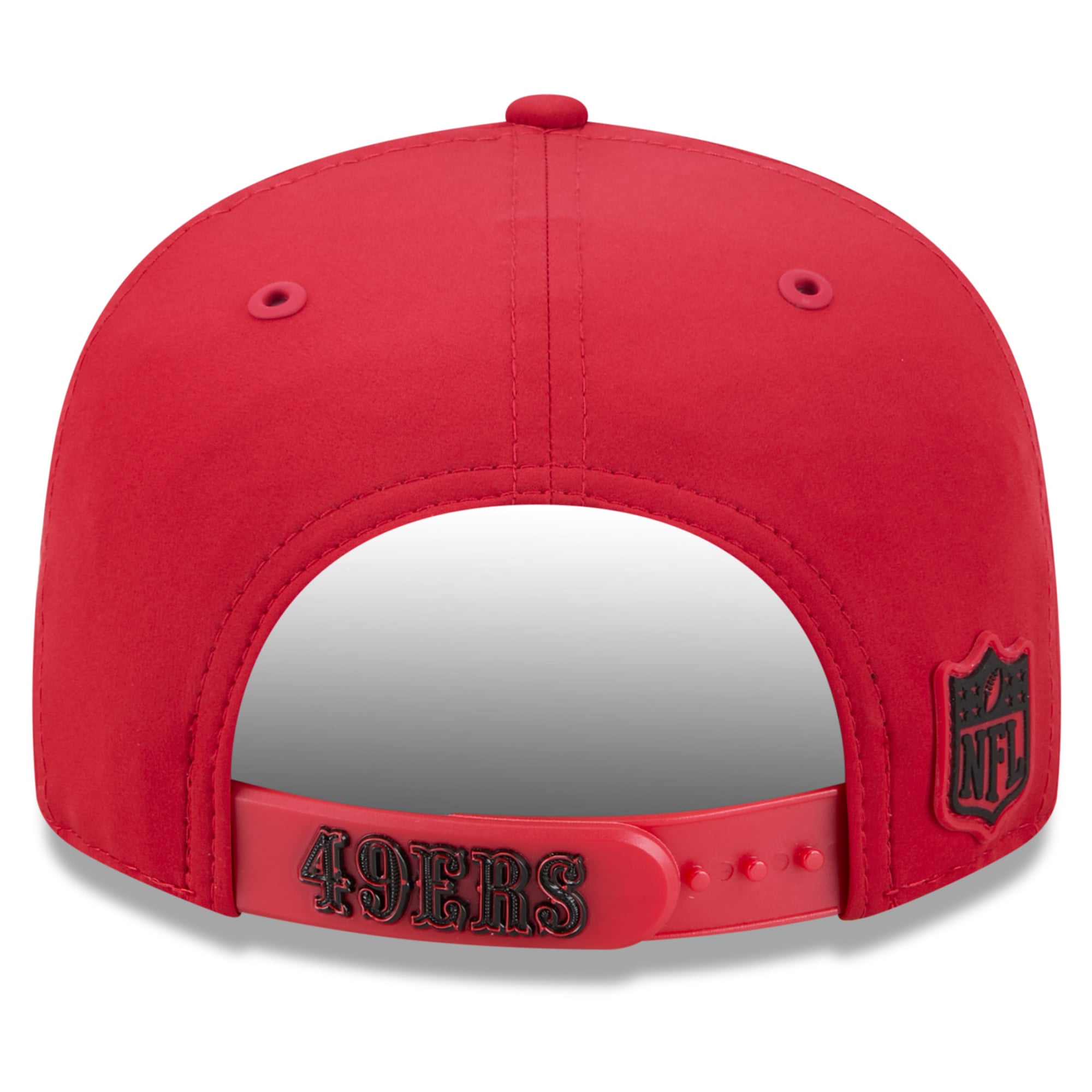 Youth New Era Scarlet San Francisco 49ers 2026 Sideline 9FIFTY Snapback Hat