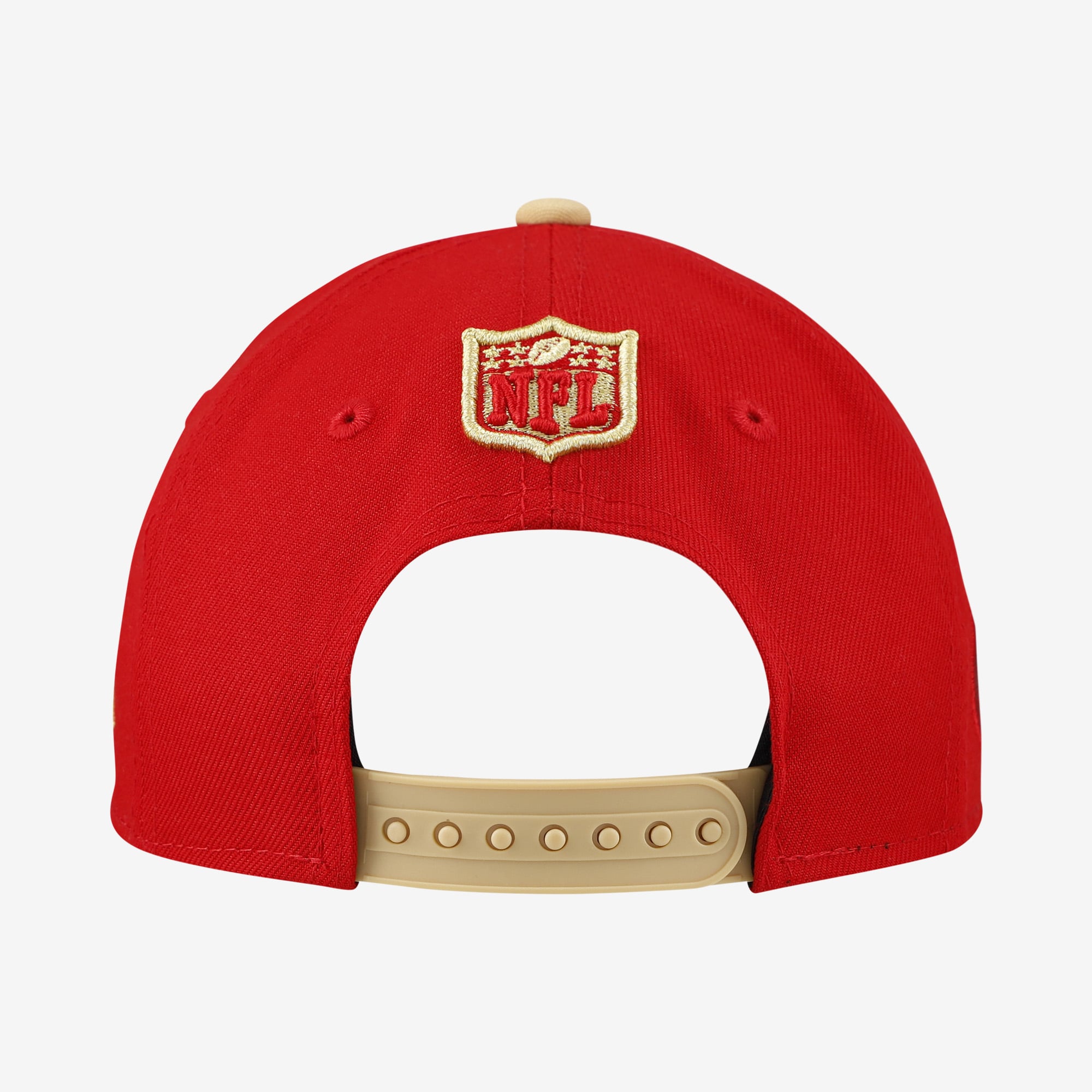 Casquette ajustable New Era Scarlet San Francisco 49ers Cartoon 9FORTY pour jeunes
