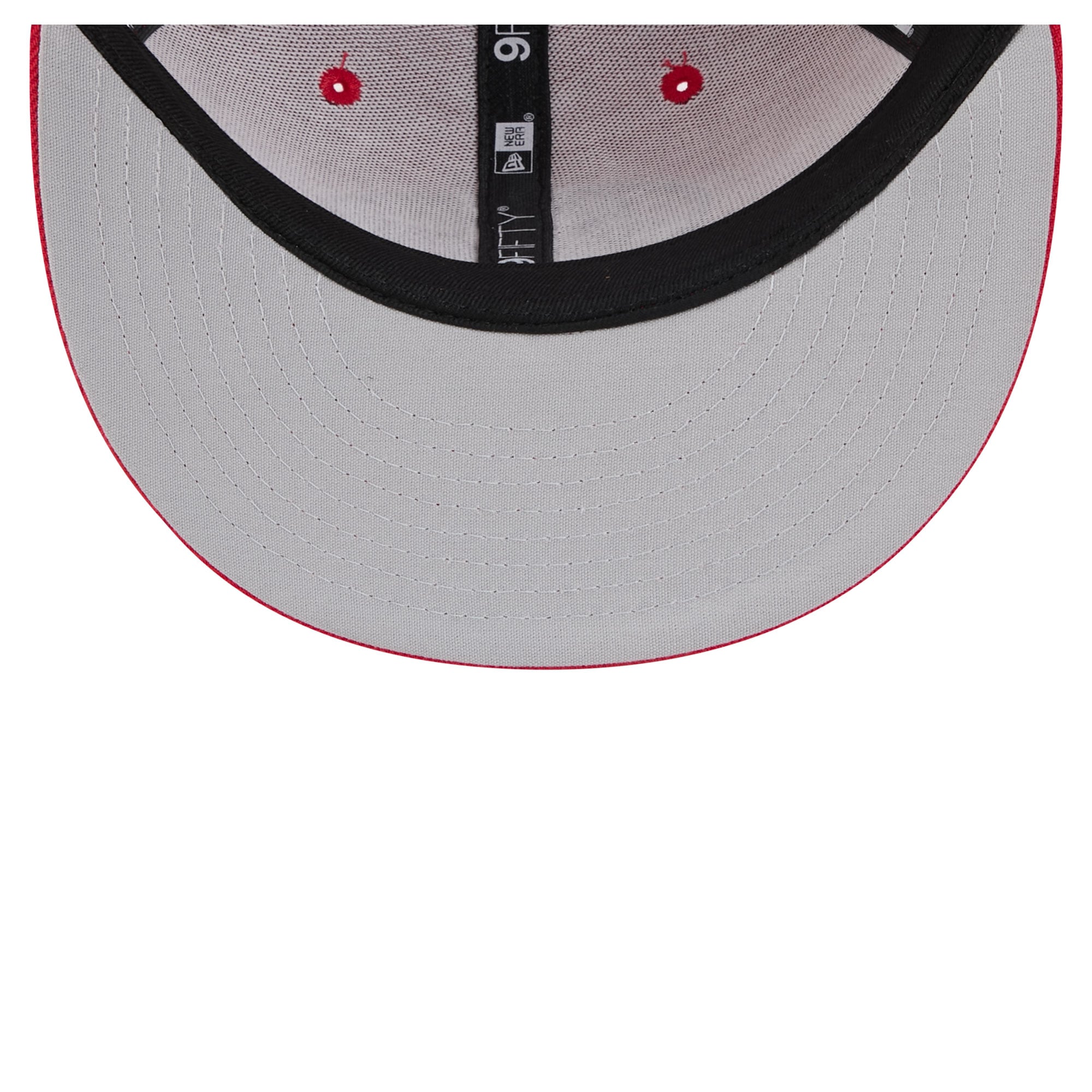 Casquette trucker New Era rouge écarlate San Francisco 49ers Throwback Main 9FIFTY pour jeunes
