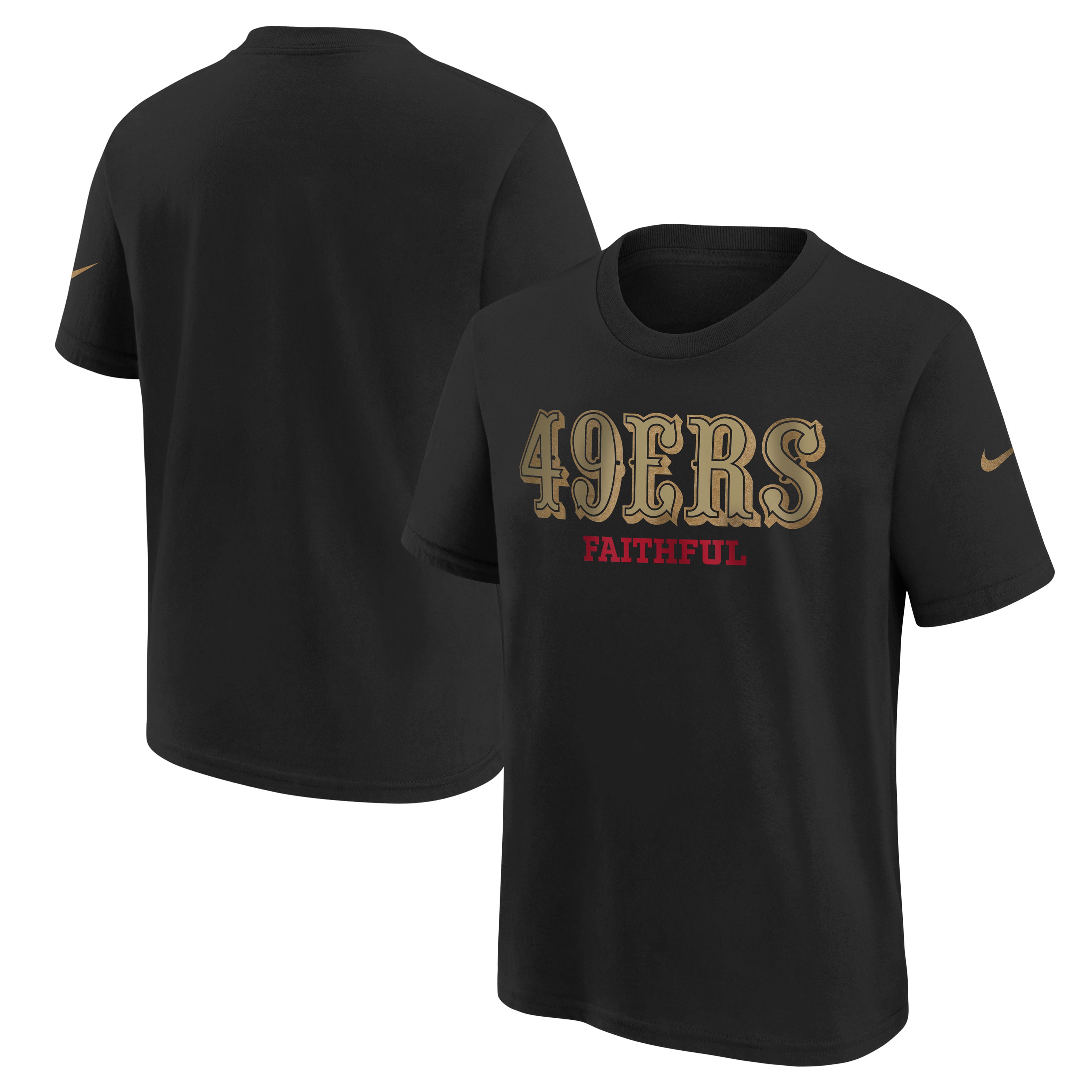 Youth Nike  Black San Francisco 49ers Rivalries Collection T-Shirt