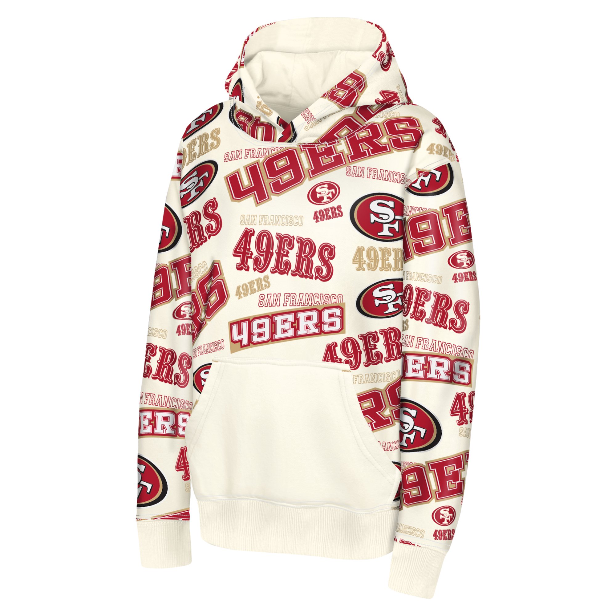 Sweat à capuche Youth Outerstuff Bone San Francisco 49ers Shake & Bake