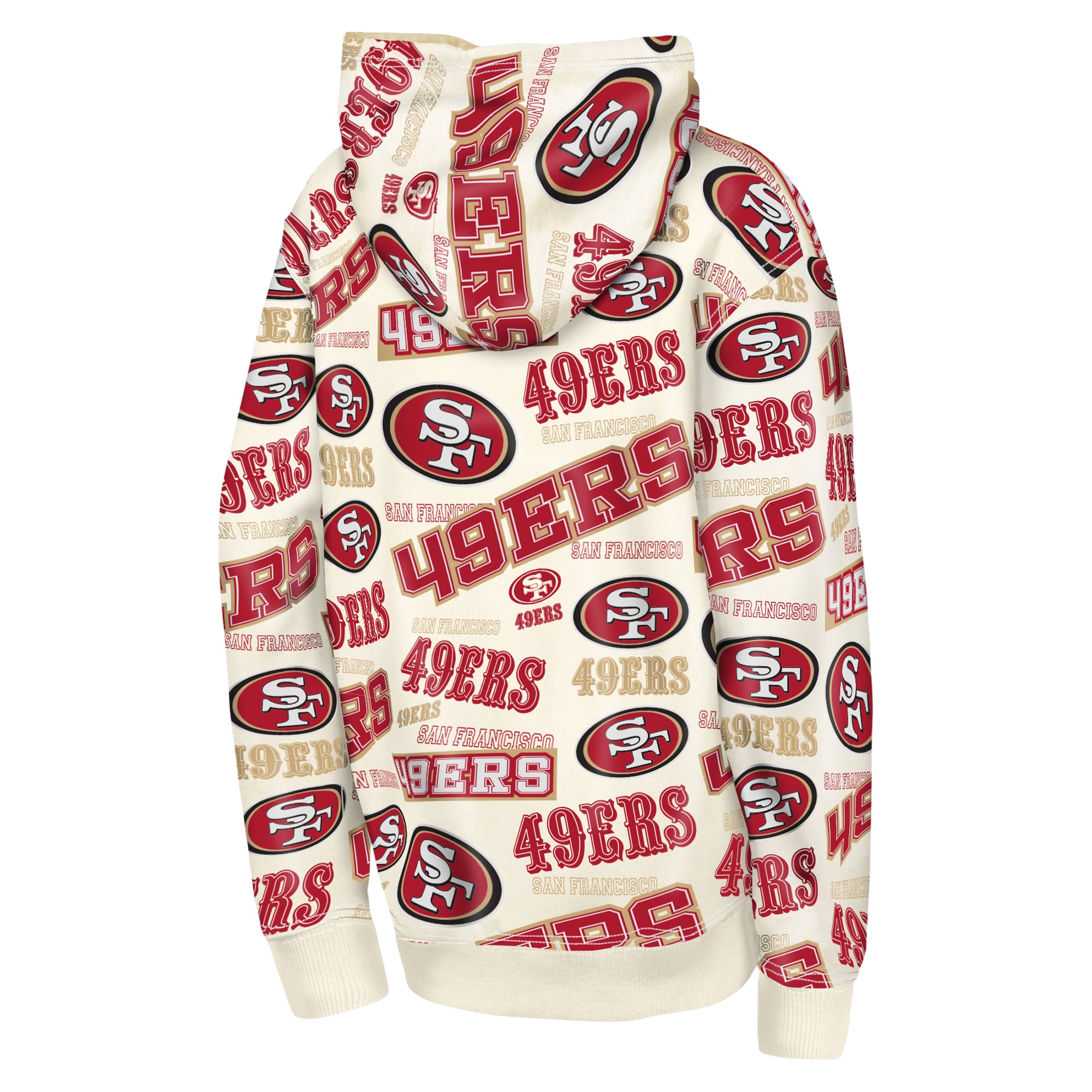 Sweat à capuche Youth Outerstuff Bone San Francisco 49ers Shake & Bake