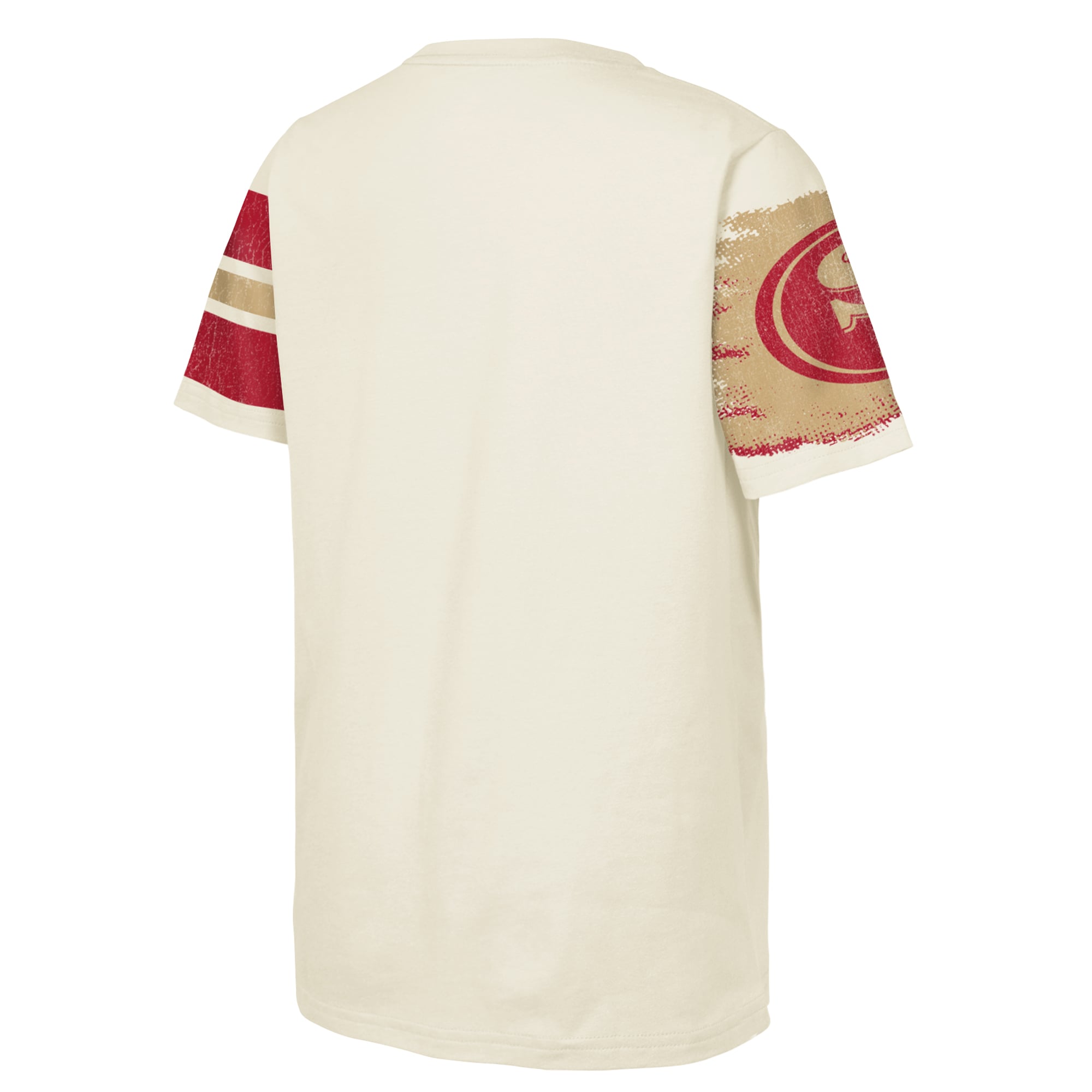T-shirt Youth Outerstuff Christian McCaffrey Natural San Francisco 49ers Classic Poster