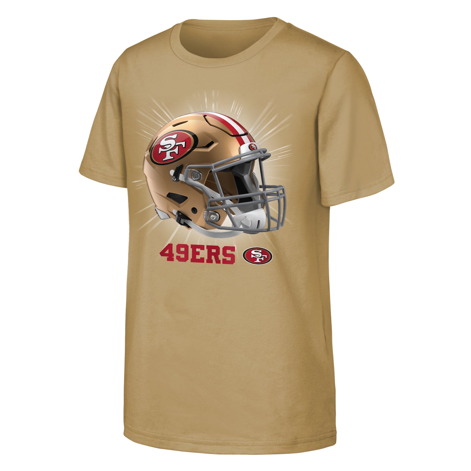 T-shirt Outerstuff Gold pour jeunes, San Francisco 49ers, mentalité de gagnant