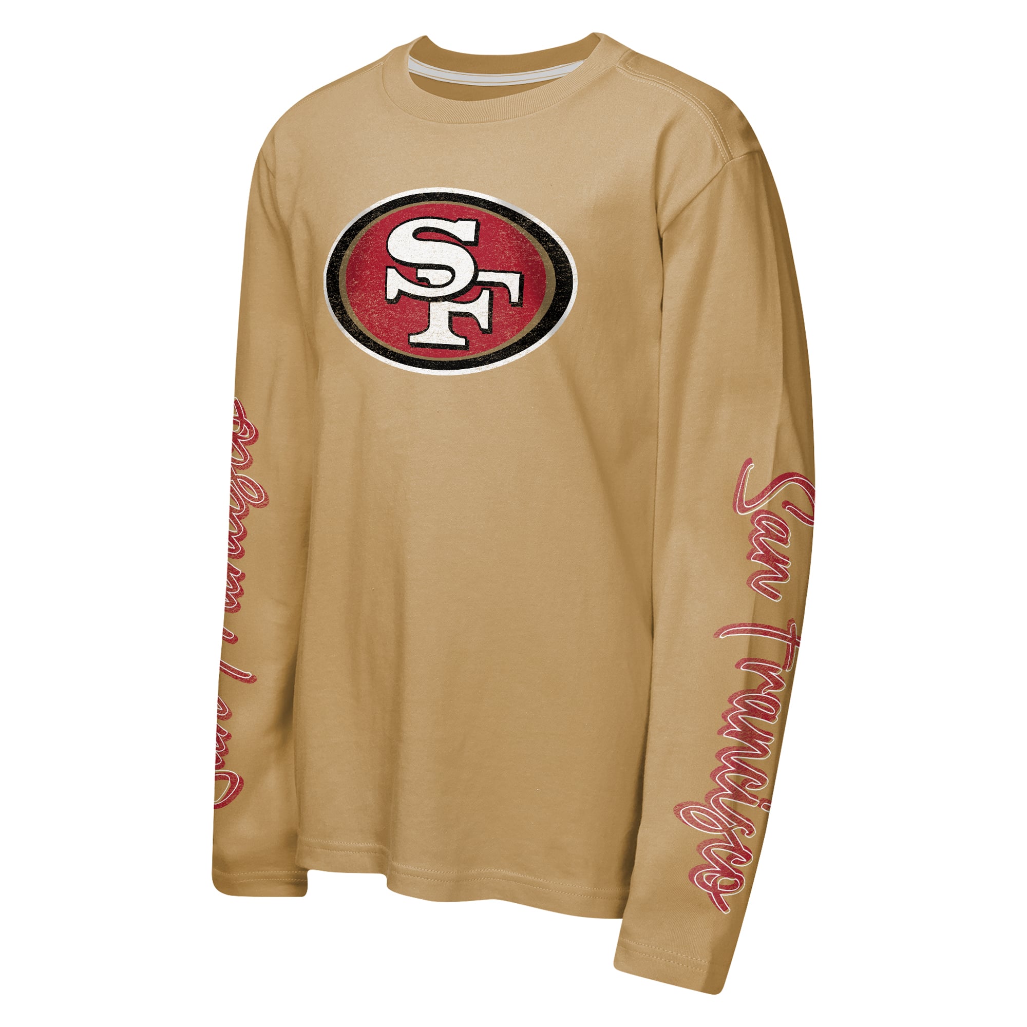 Youth Outerstuff Red San Francisco 49ers Motion Combo Set