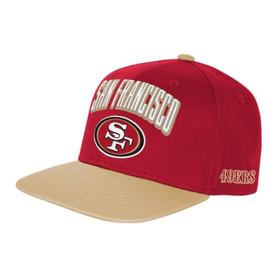  San Francisco 49ers Outerstuff Youth Essentials Snapback Hat - Scarlet