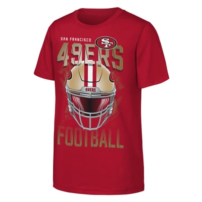  San Francisco 49ers Outerstuff Youth Full Gear T-Shirt - Scarlet