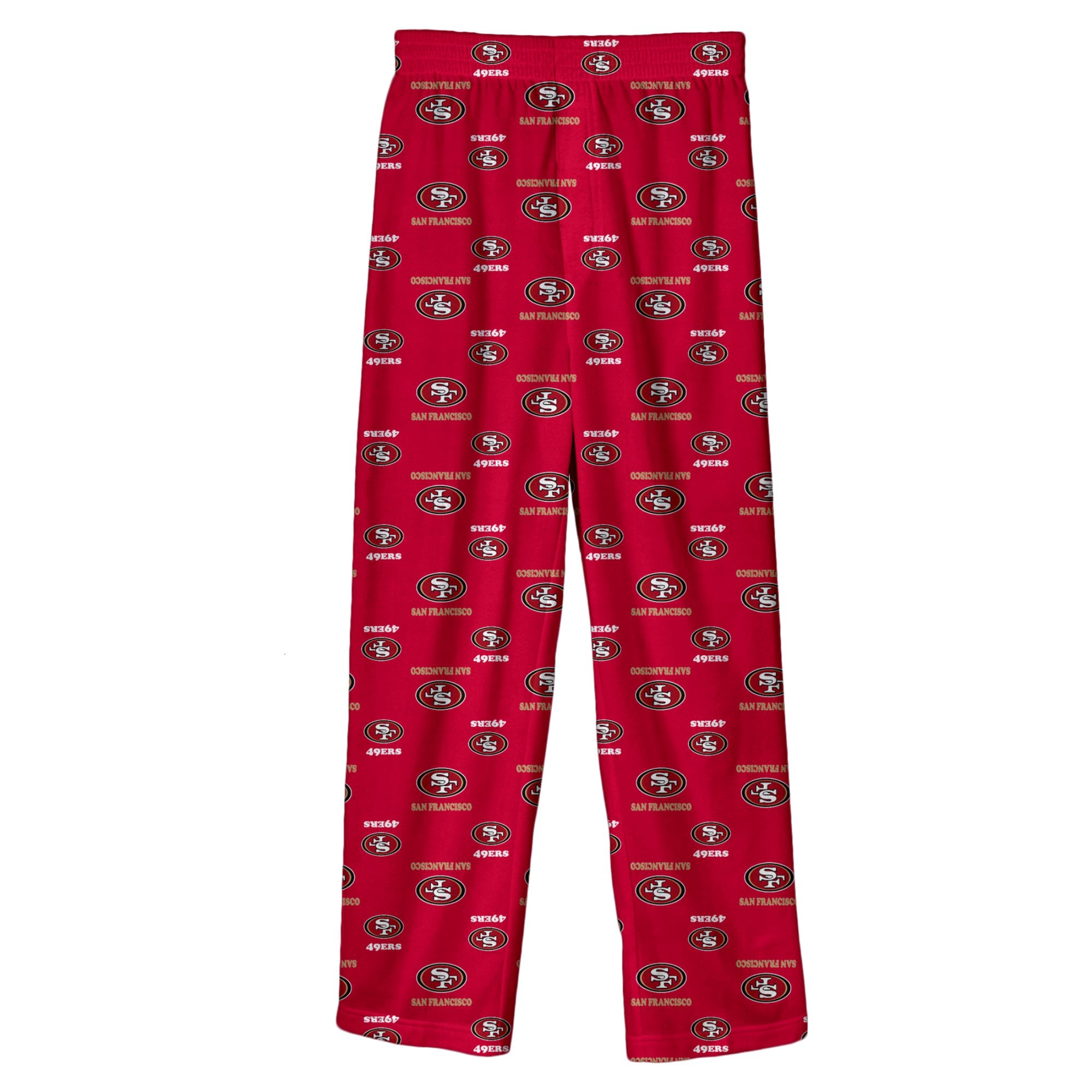 Youth Outerstuff Scarlet San Francisco 49ers Printed Pajama Pants