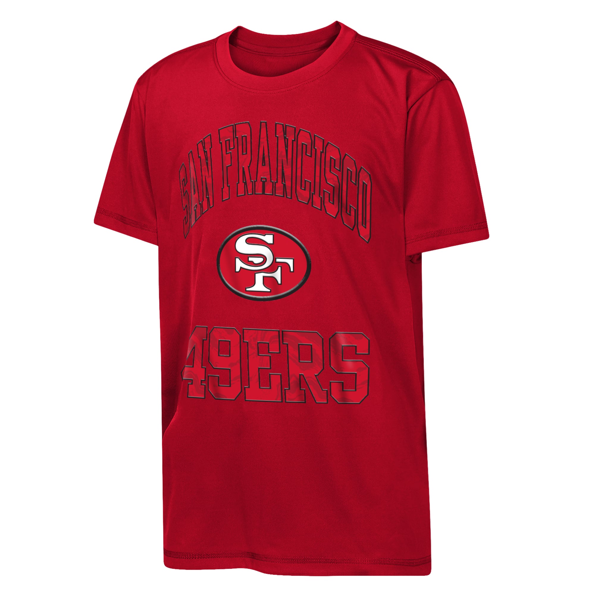 Youth Outerstuff  Scarlet San Francisco 49ers Retro Collection Swat T-Shirt