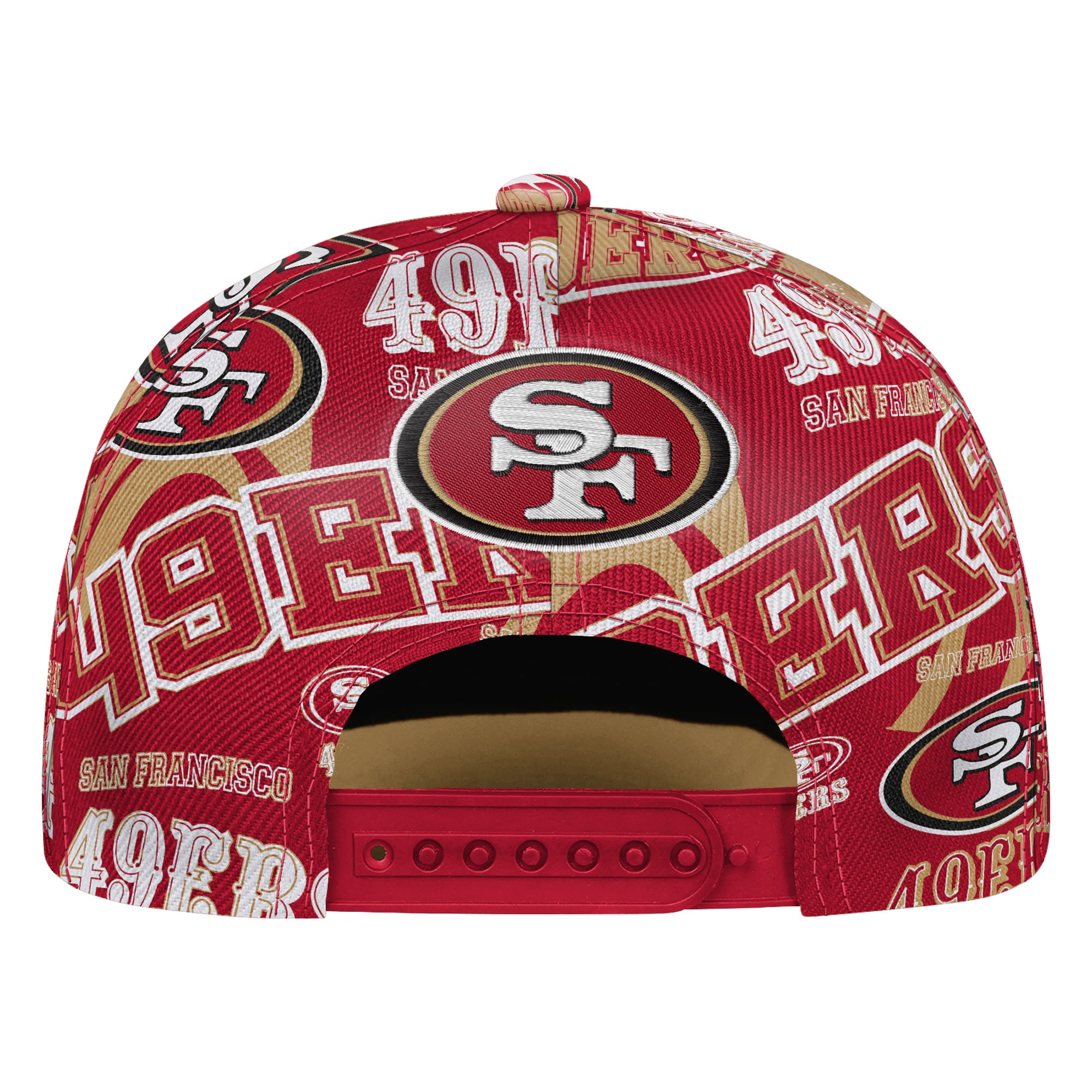 Youth Outerstuff Scarlet San Francisco 49ers Shift Adjustable Hat