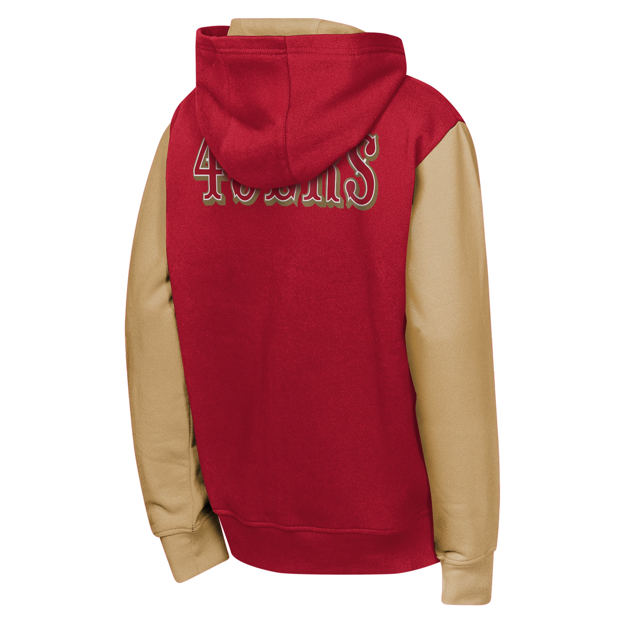 Sweat à capuche zippé Outerstuff Scarlet San Francisco 49ers Stadium pour jeunes