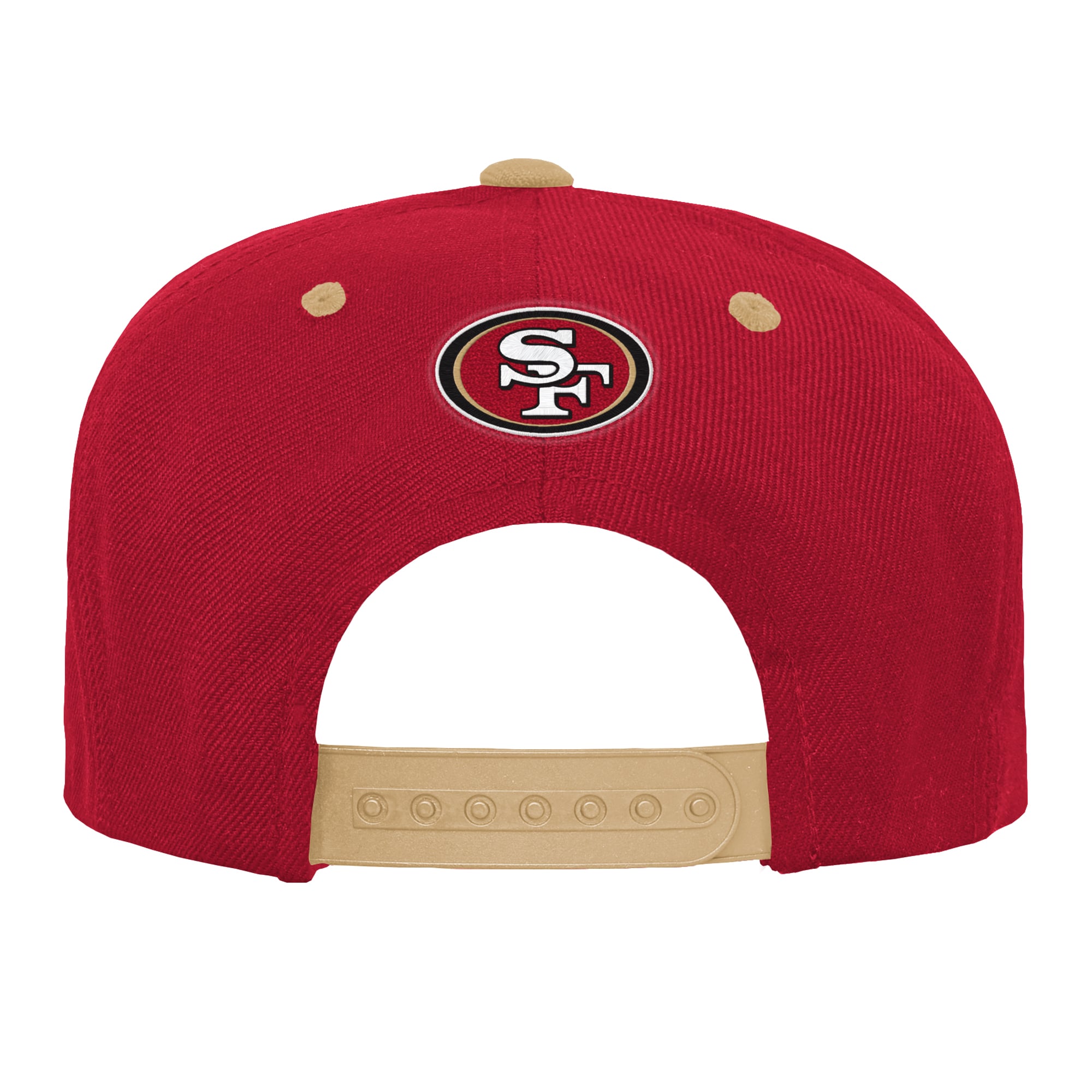 Casquette snapback Outerstuff rouge écarlate et or des 49ers de San Francisco pour jeunes