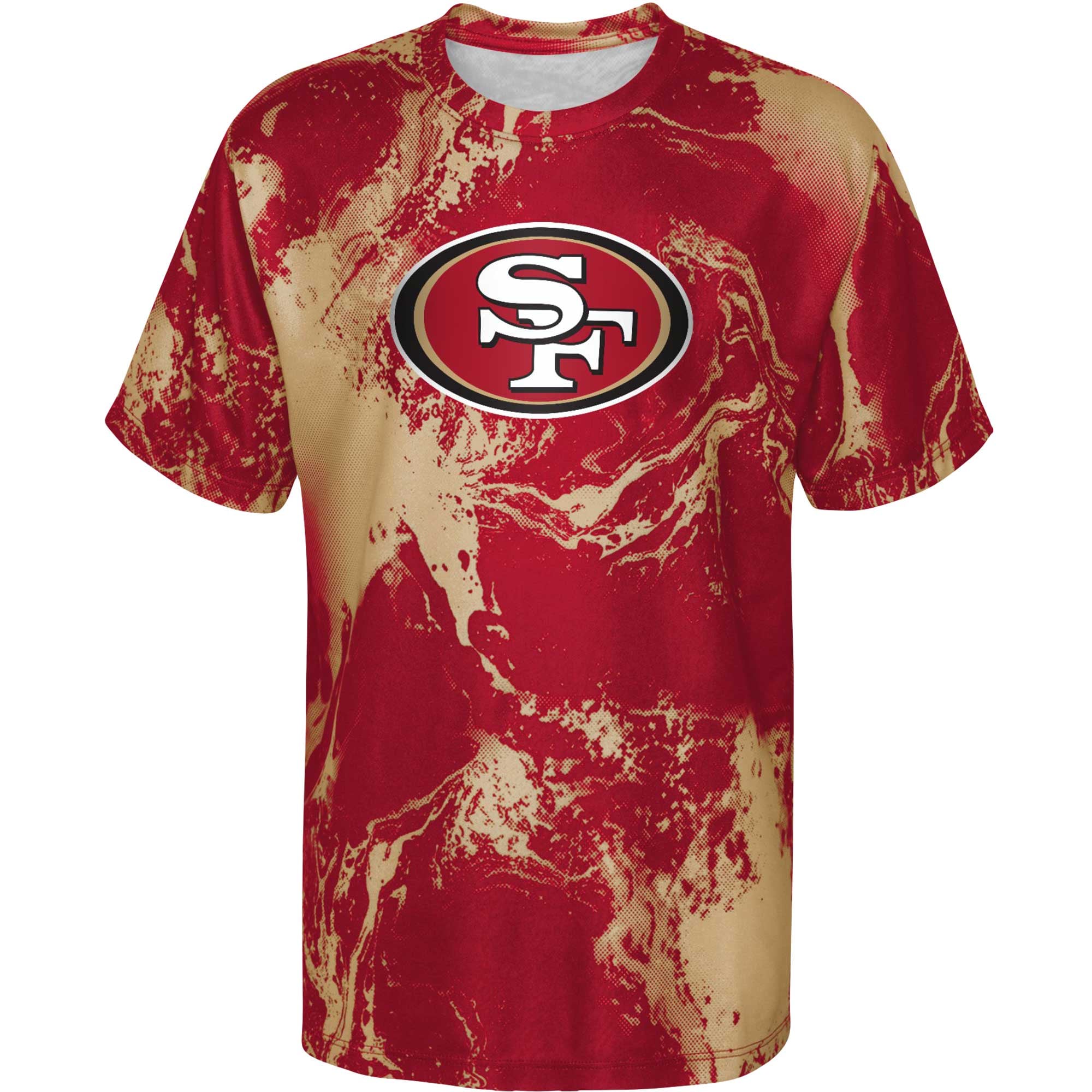 Youth Scarlet San Francisco 49ers The Mix T-Shirt