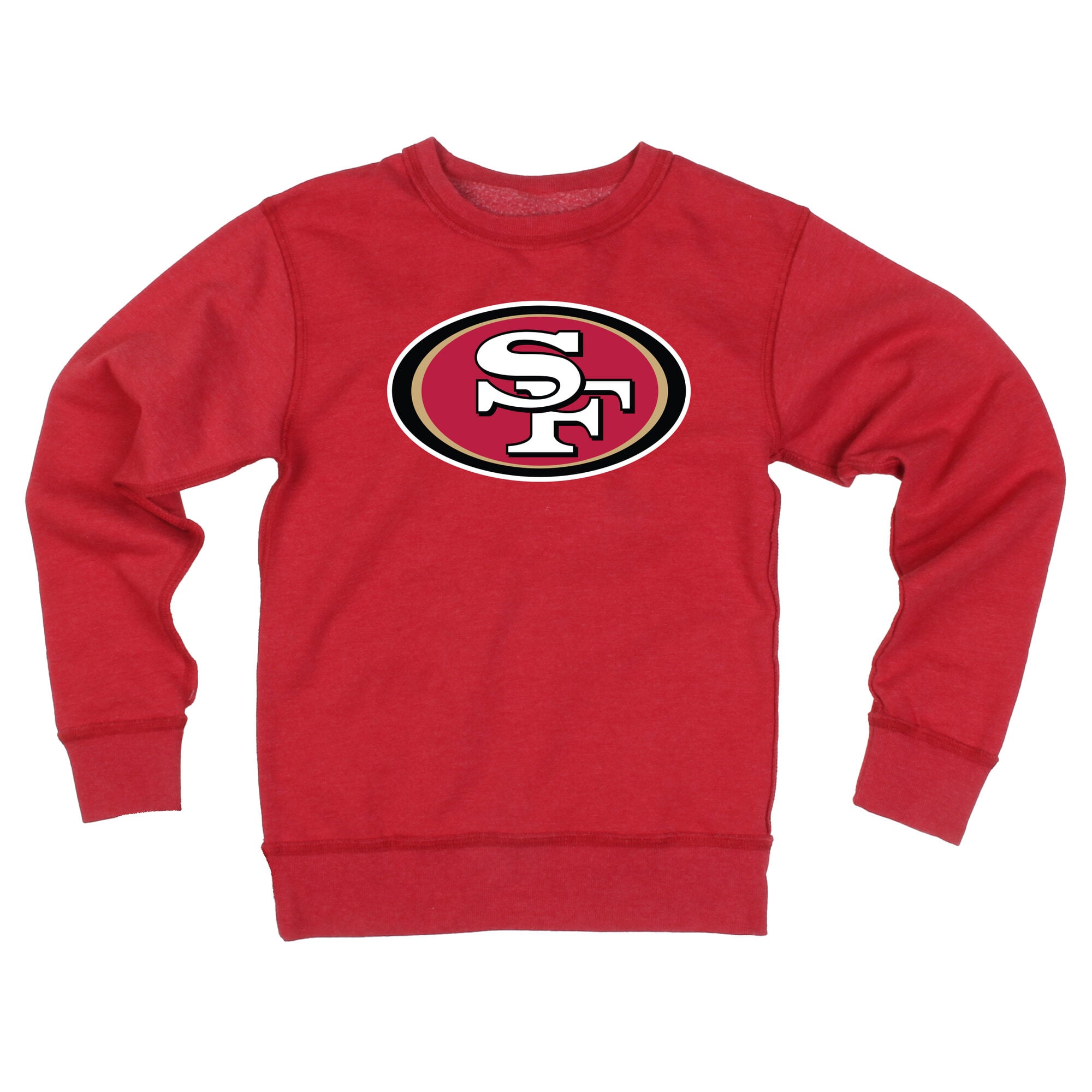 Sweat-shirt réversible en polaire Wes & Willy Scarlet des 49ers de San Francisco pour jeunes