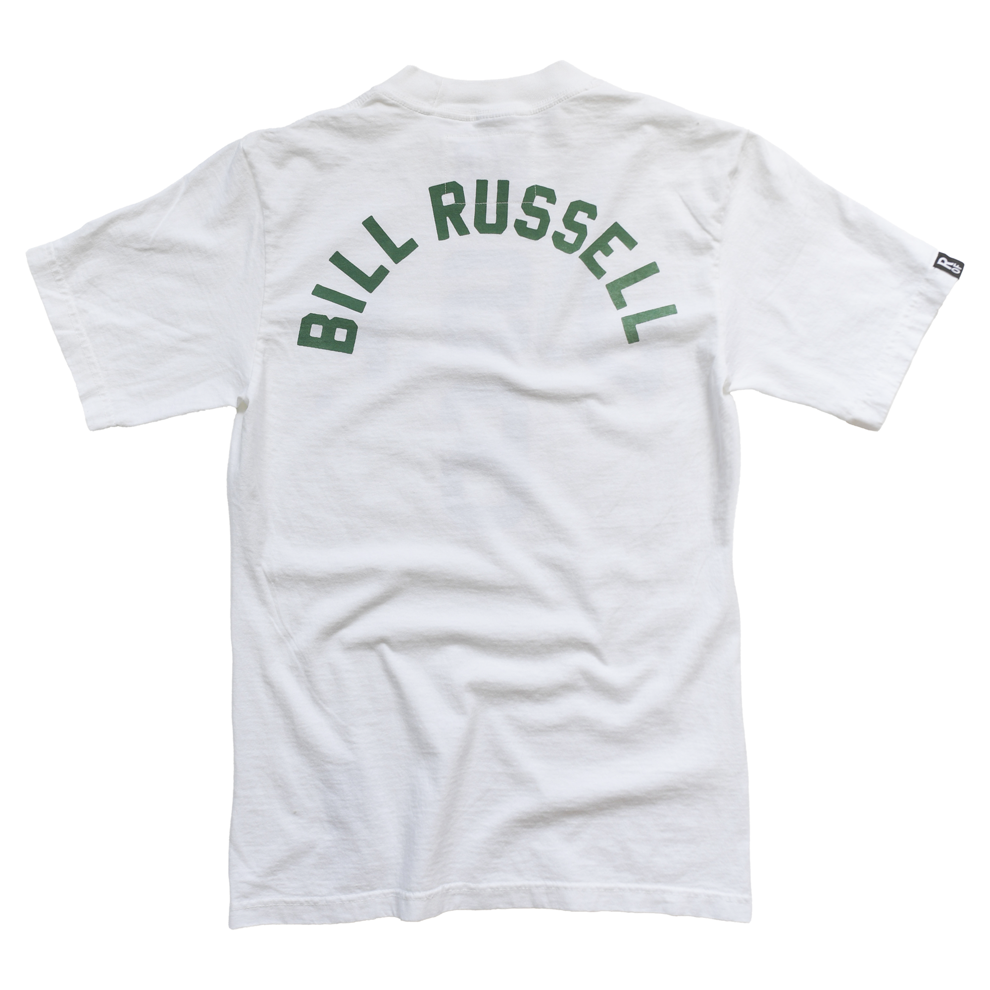 Unisex Roots of Fight Bill Russell White San Francisco Dons Heavyweight T-Shirt