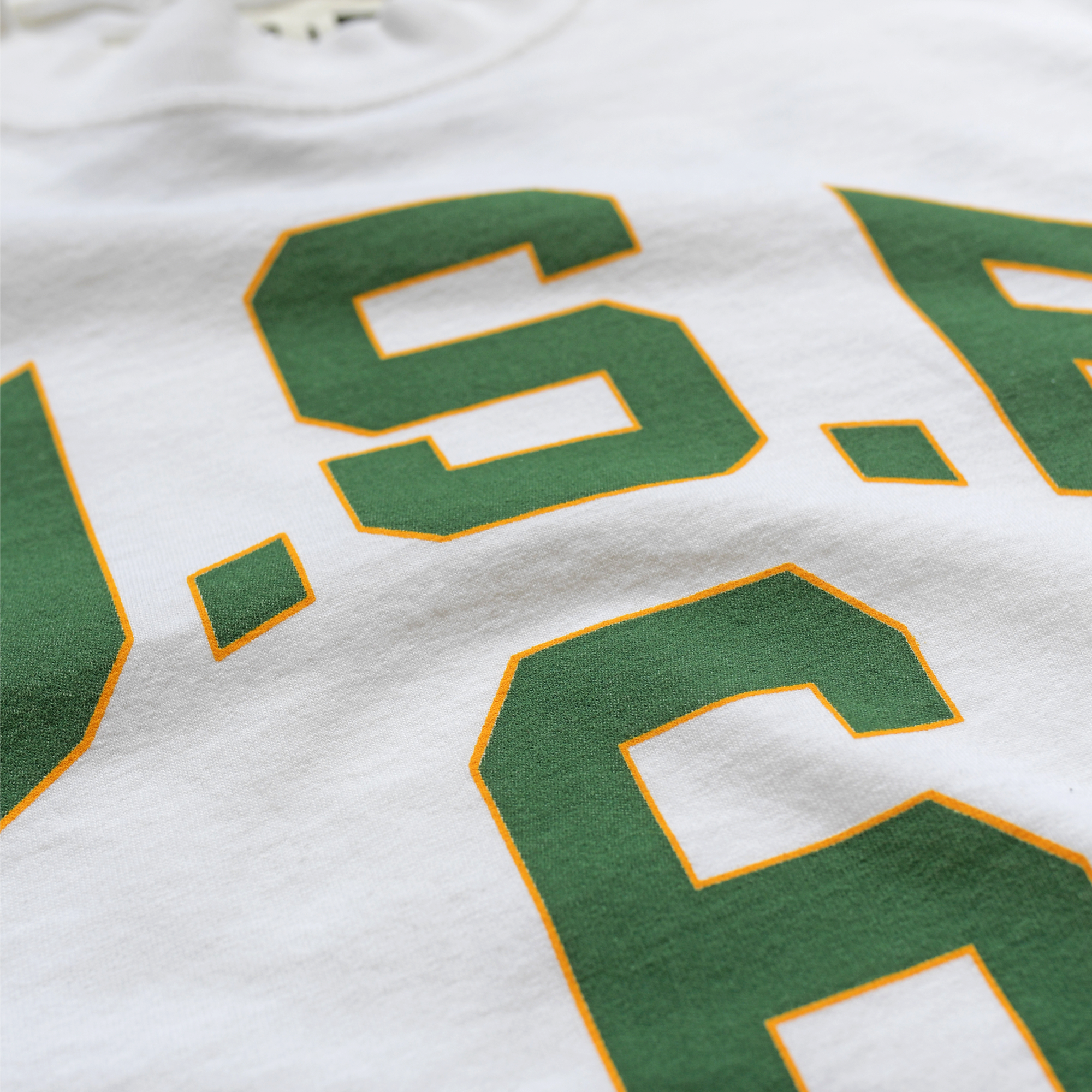 Unisex Roots of Fight Bill Russell White San Francisco Dons Heavyweight T-Shirt