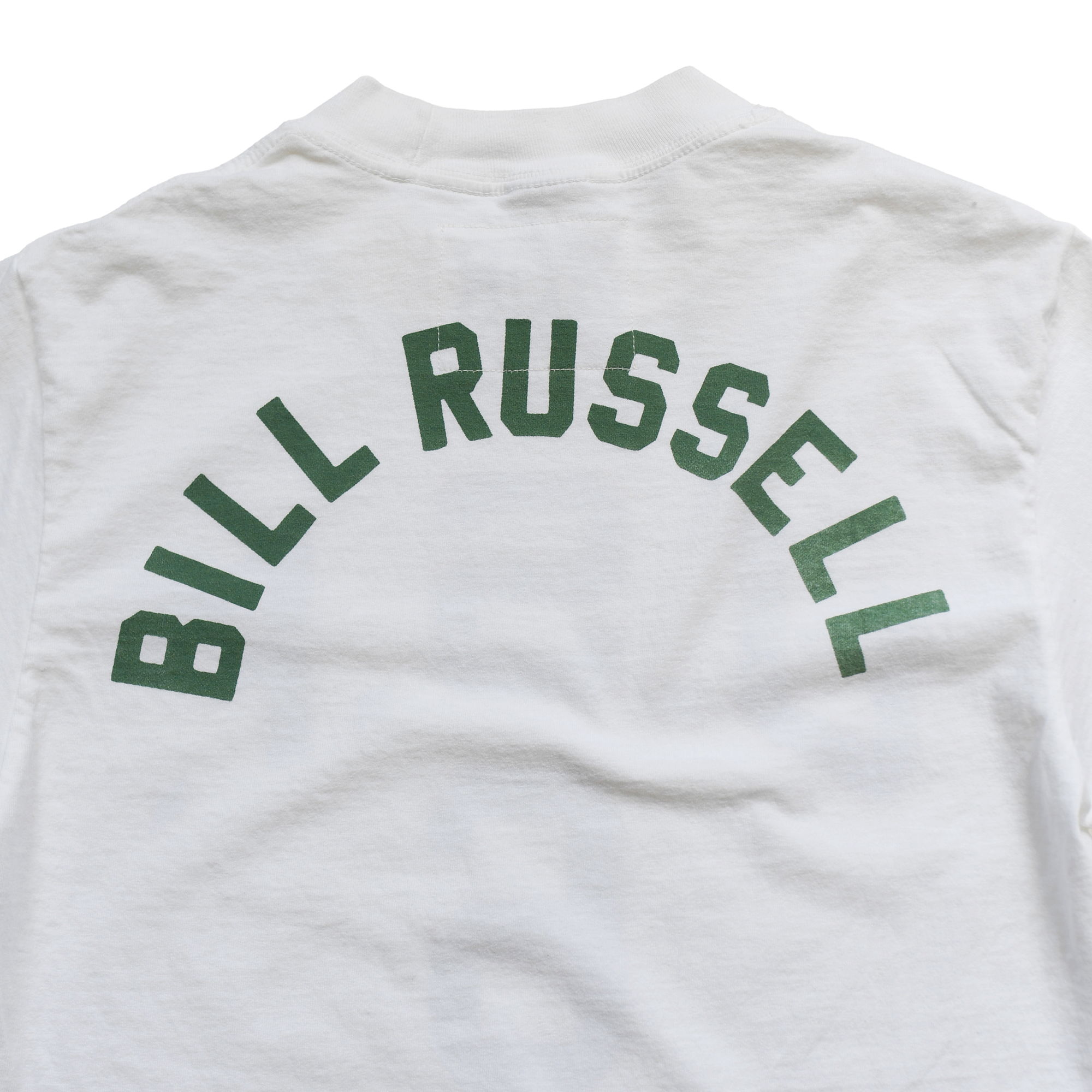 Unisex Roots of Fight Bill Russell White San Francisco Dons Heavyweight T-Shirt