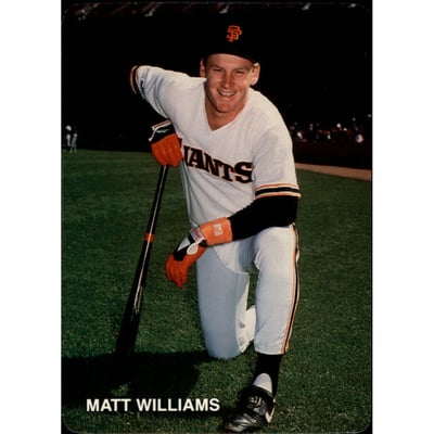 1987 Giants Mother's #22 Matt Williams