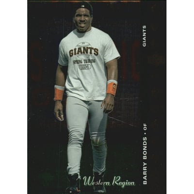 1994 SP Previews #WR1 Barry Bonds