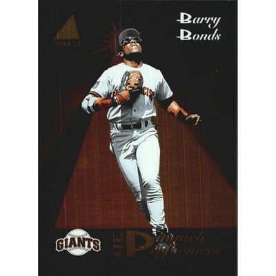 1995 Pinnacle Performers #PP3 Barry Bonds