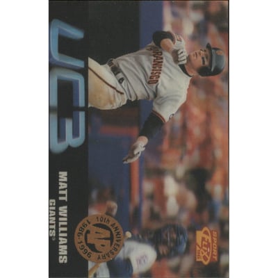 1996 Sportflix Artist's Proofs #116 Matt Williams UC3