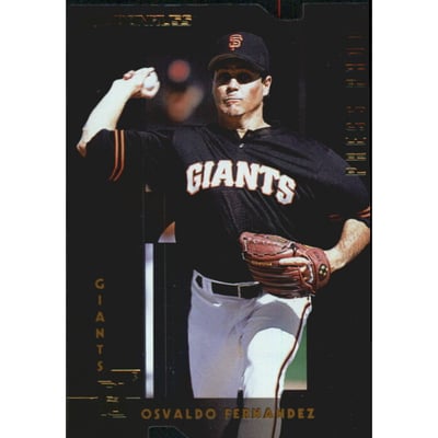 1997 Donruss Gold Press Proofs #30 Osvaldo Fernandez