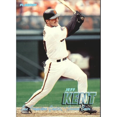 1997 Fleer Tiffany #509 Jeff Kent