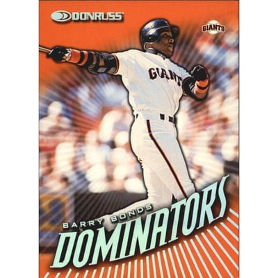 1998 Donruss Dominators #19 Barry Bonds